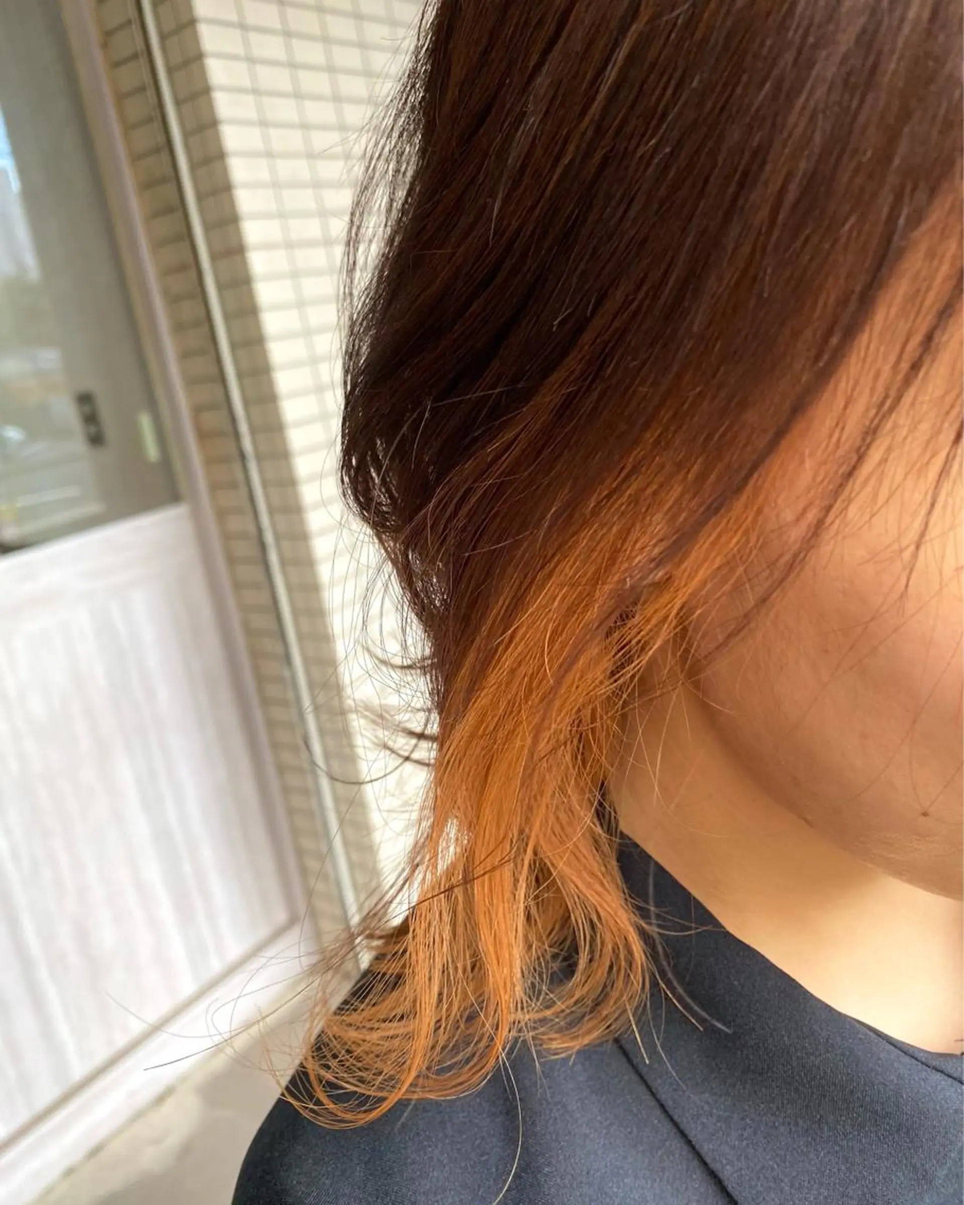 ミディアム カラー カット ヘアカラー 野呂 隼人のヘアスタイル