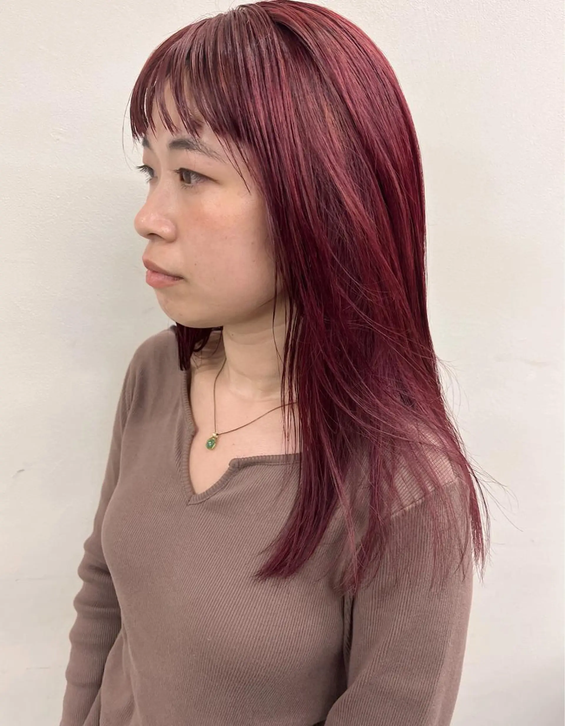 ロング カラー タケ/ボブカット ブリーチモデルのヘアスタイル