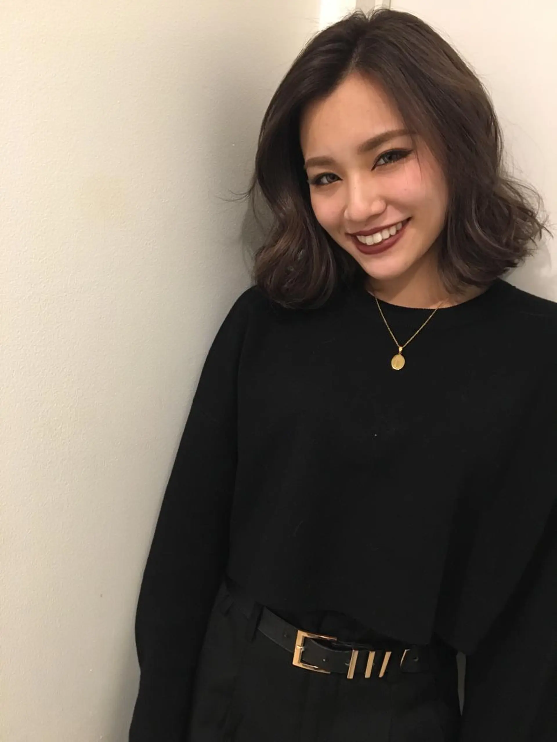 セミロング カラー 🌈評価No.1🌈 艶髪カラー❌エクステのヘアスタイル