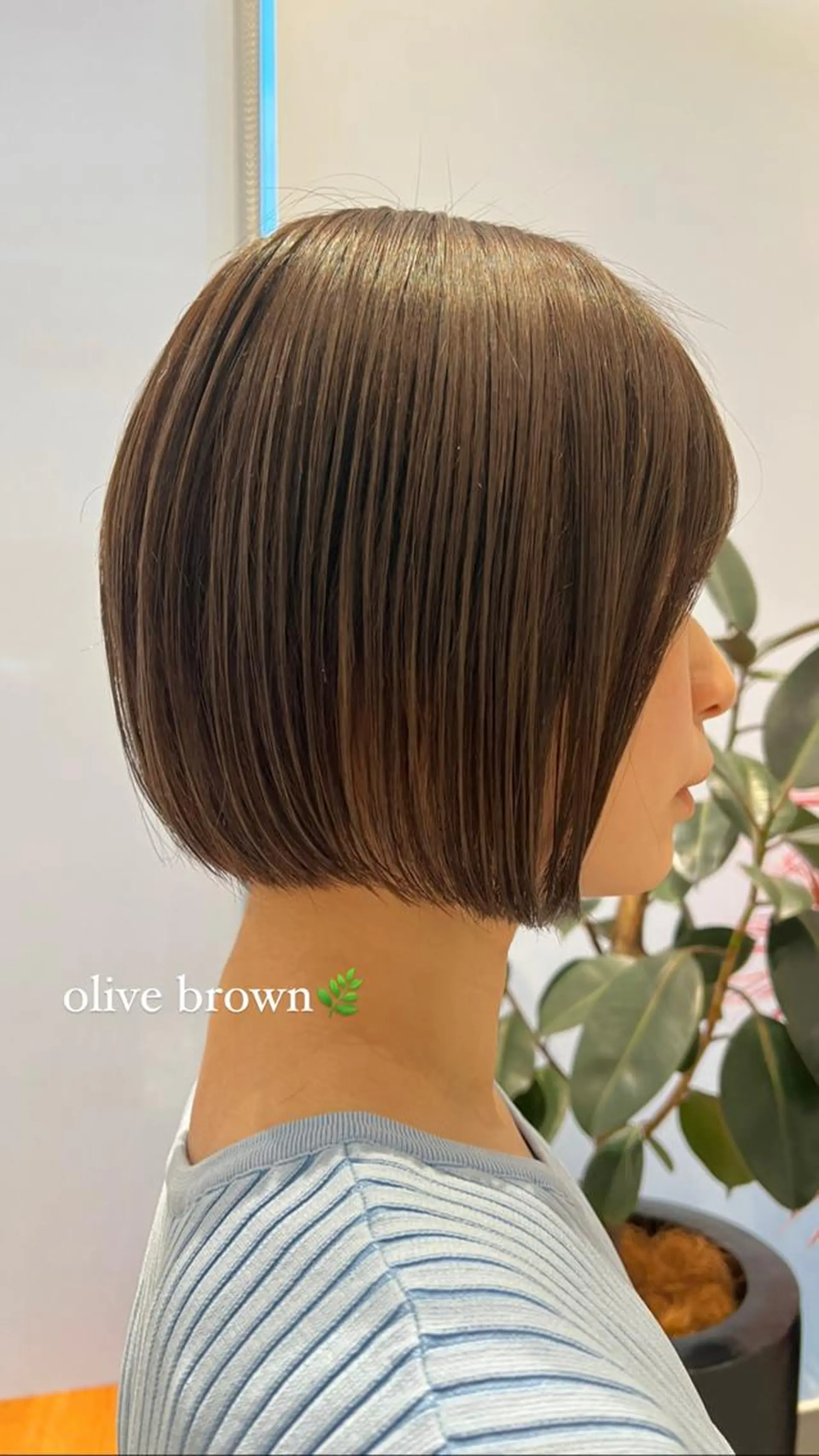 ショート カラー 透明感カラー k-two あべのキューズモール所属・k-two 天王寺♡ honokaのヘアスタイル