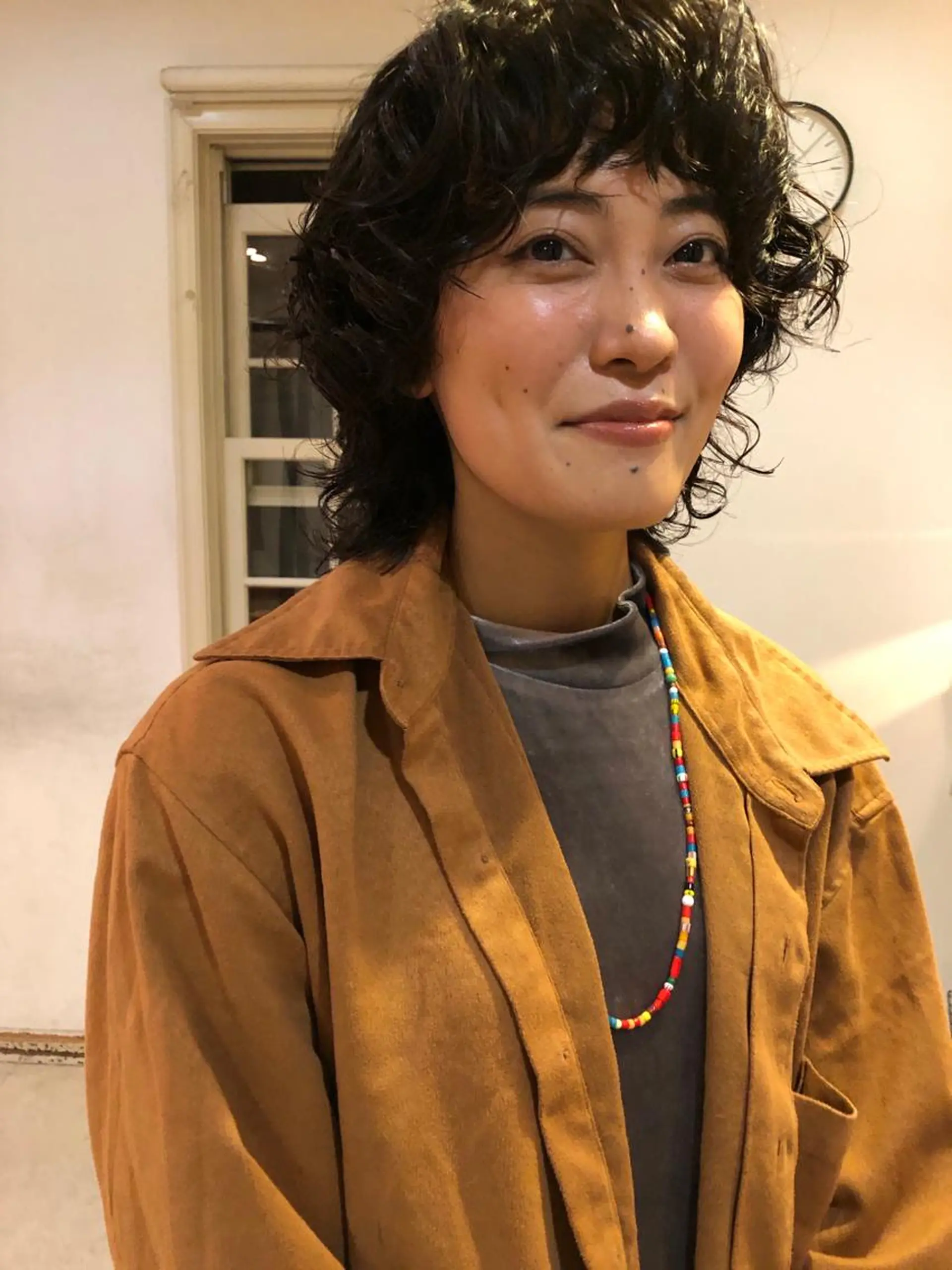 ミディアム パーマ eri kinjoのヘアスタイル