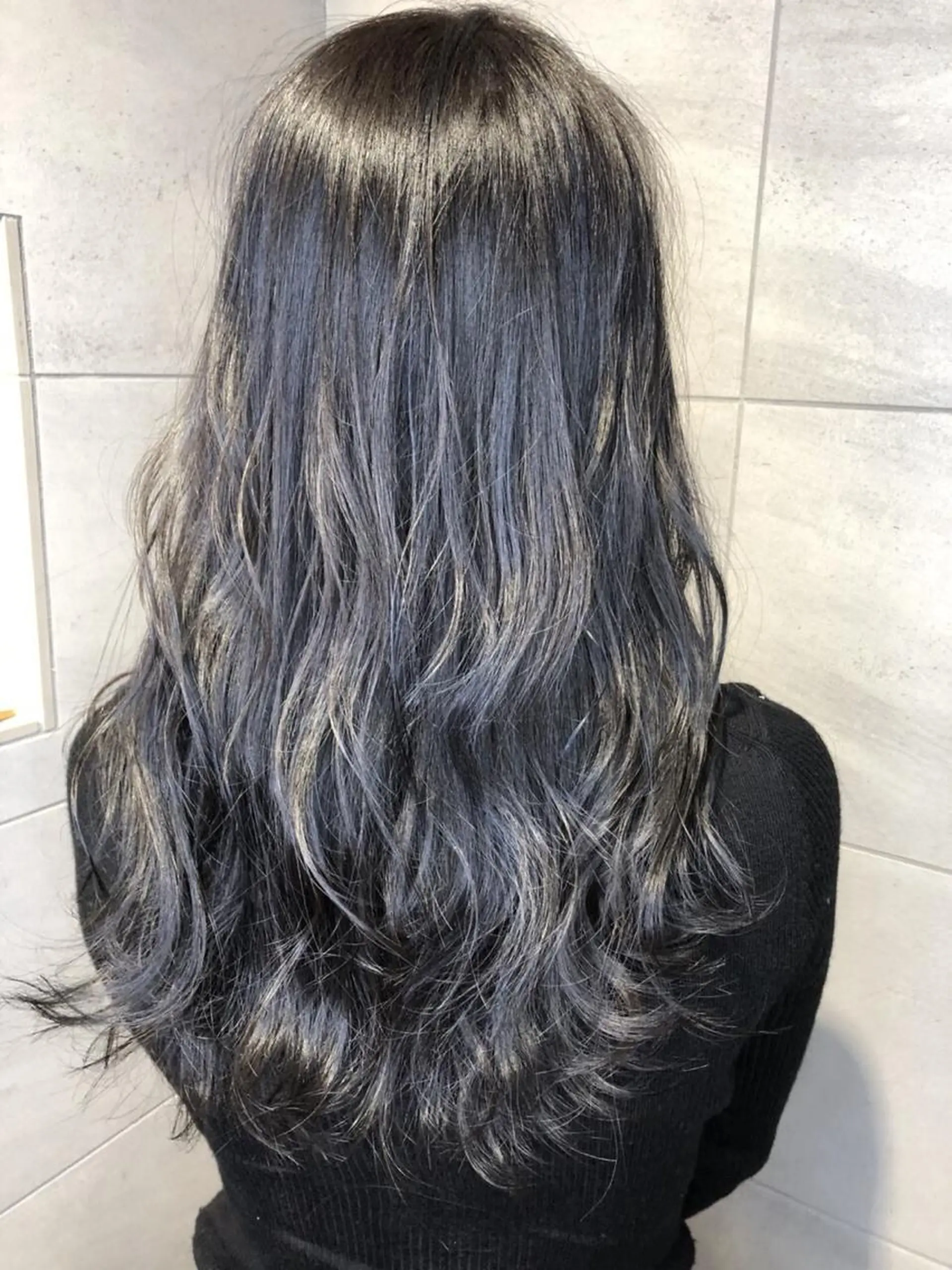 ロング カラー 店長　濱口 花菜　美髪整形のヘアスタイル