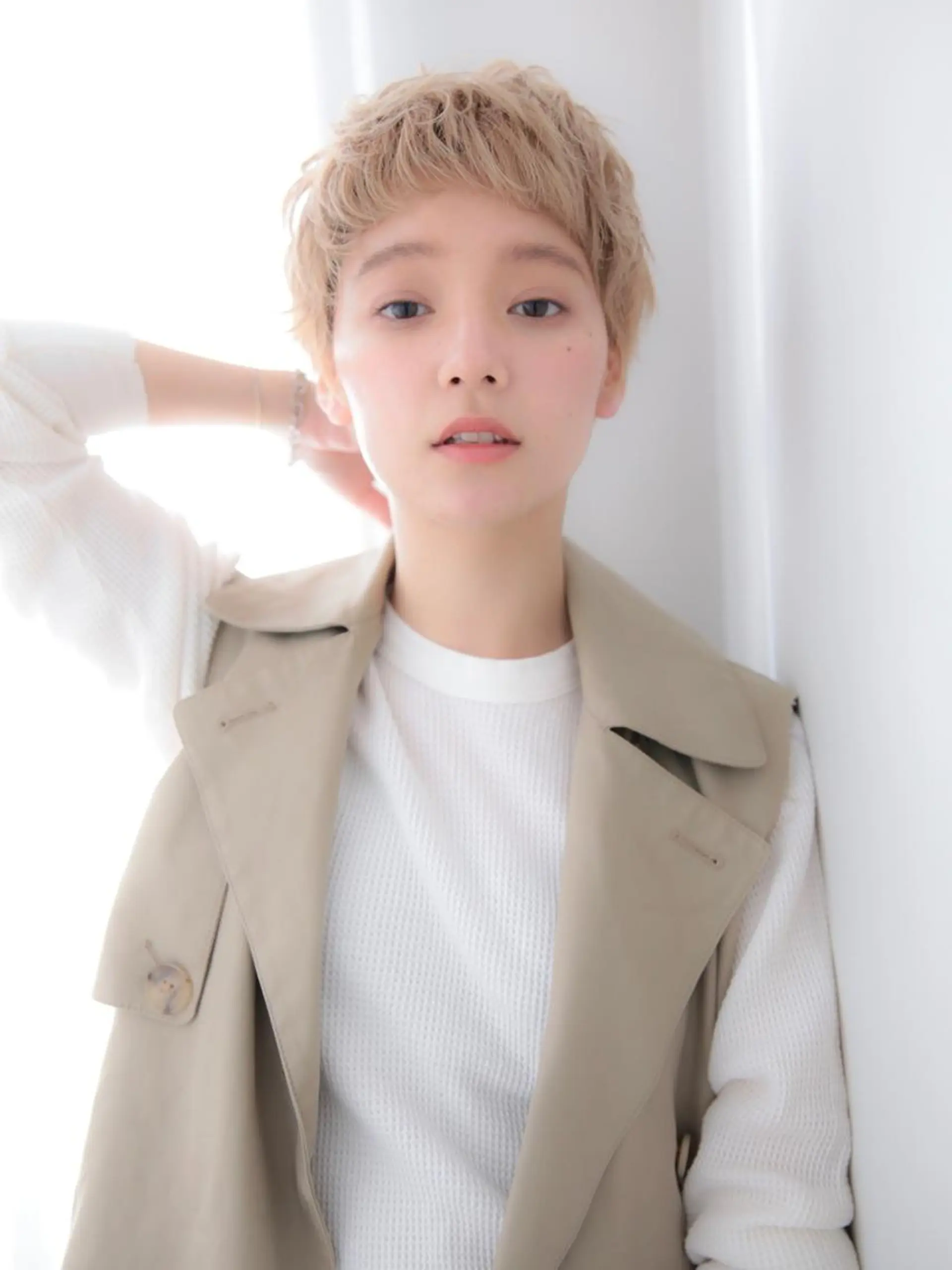 ショート カラー レイヤーカット✂️ 横浜No1♡下鳥翔子のヘアスタイル