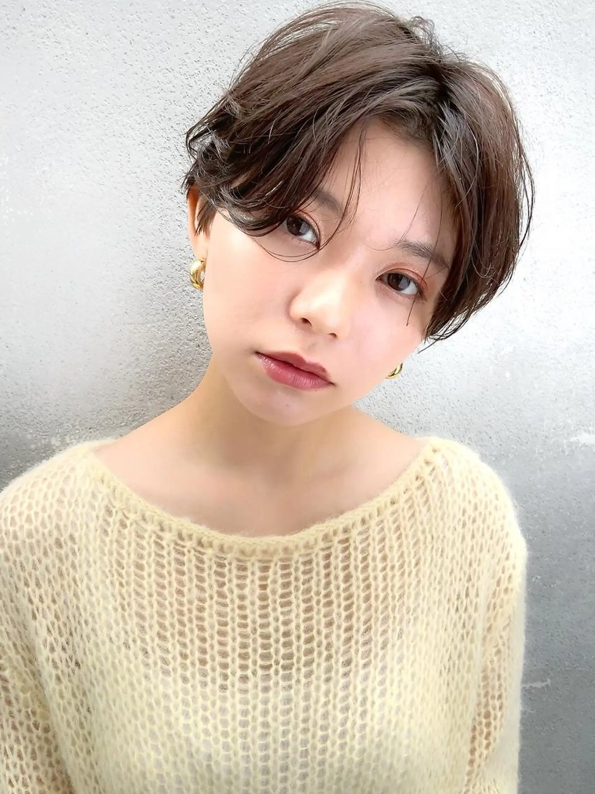 ショート カラー 渋谷/韓国風 西原直樹のヘアスタイル