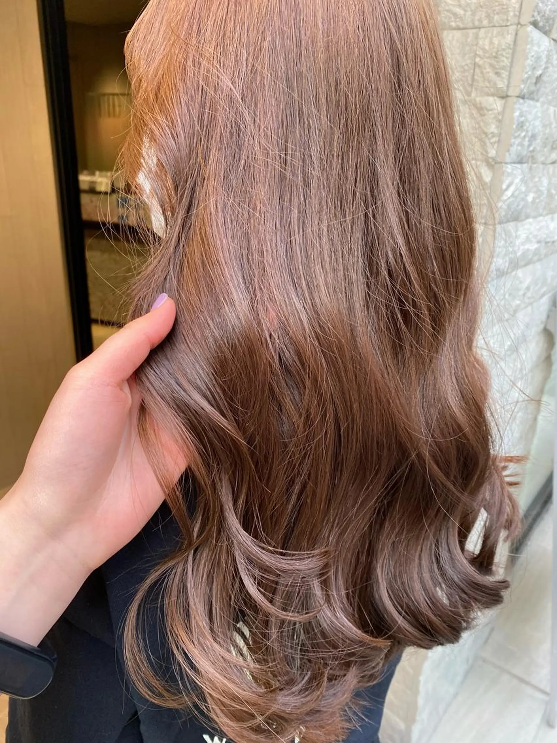 ロング カラー ヘアアレンジ アンククロス渋谷【ANKH CROSS】所属・韓国ヘア┊︎レイヤー ┊︎haruka🌙のヘアスタイル