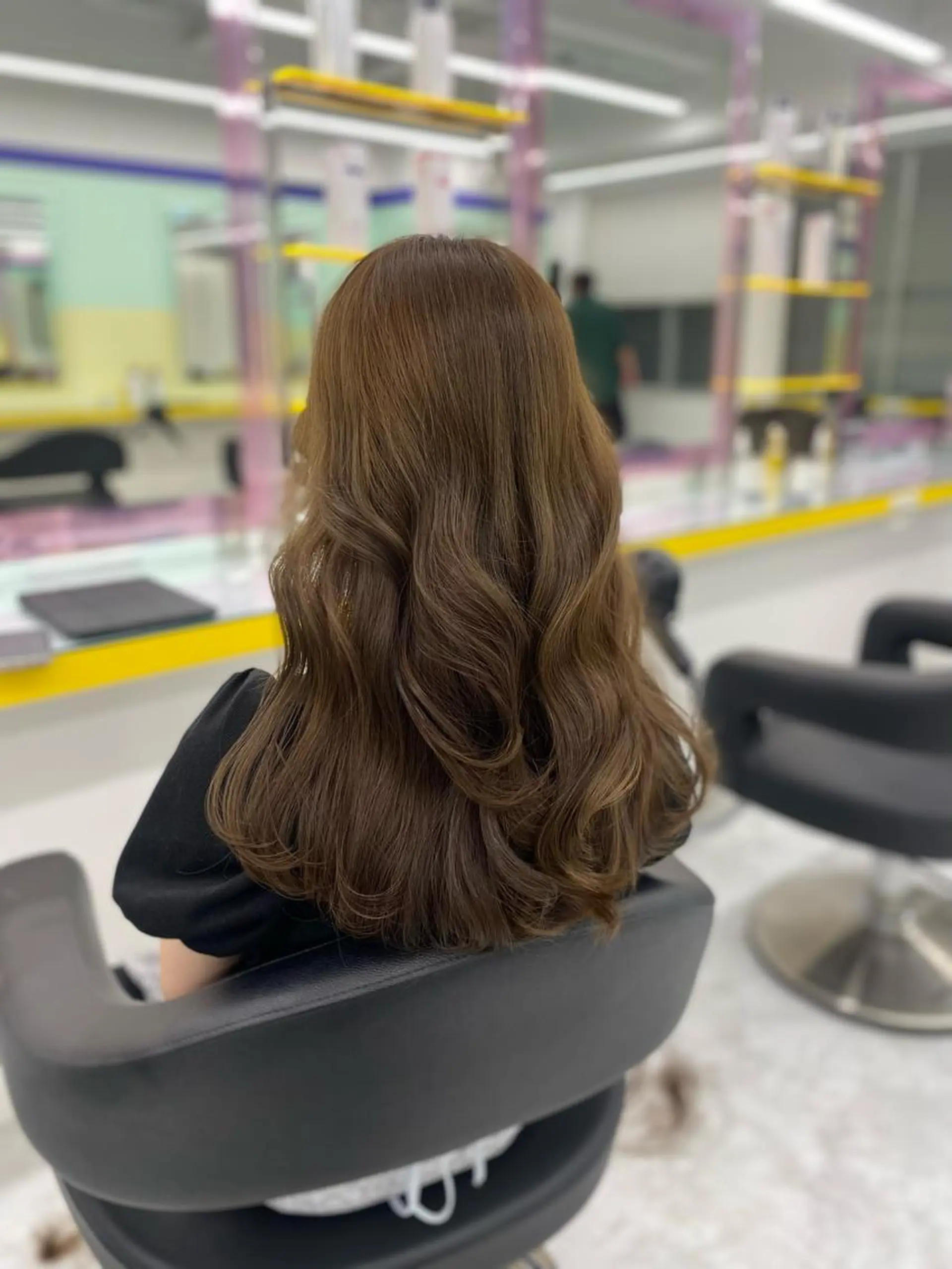 ミディアム カラー パーマ ヘアアレンジ メンズ キッズ ネイル マツエク・マツパ アイブロウ メンズブリーチ ベージュカラー ブリーチ 透明感カラー ブリーチなしカラー ヘアカラー Lumo所属・💖横浜ブリーチなし 💖MIHOのヘアスタイル