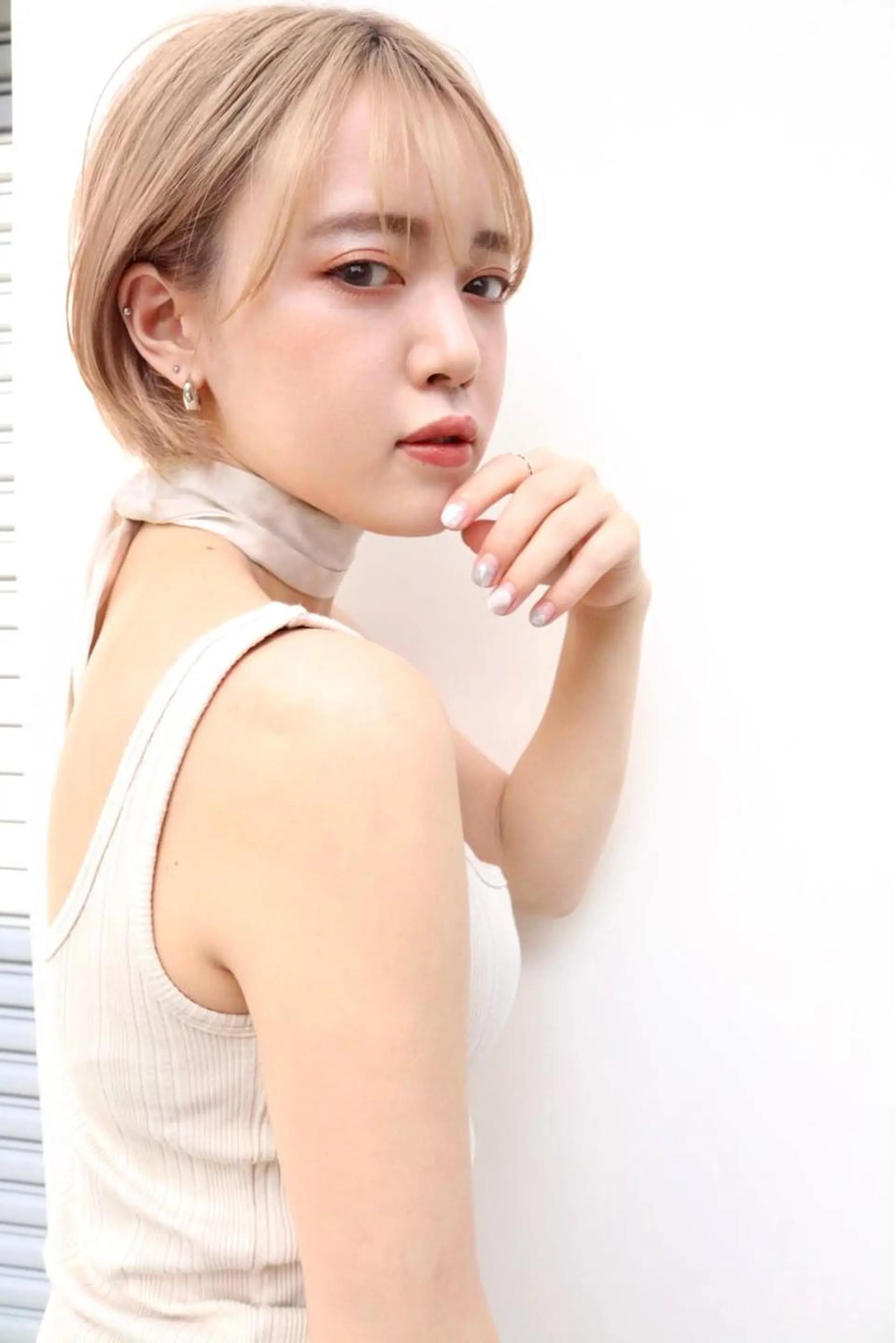 ショート カラー カット ヘアカラー トリートメント 似合わせカラーパーマ 🌿kitin米川のヘアスタイル