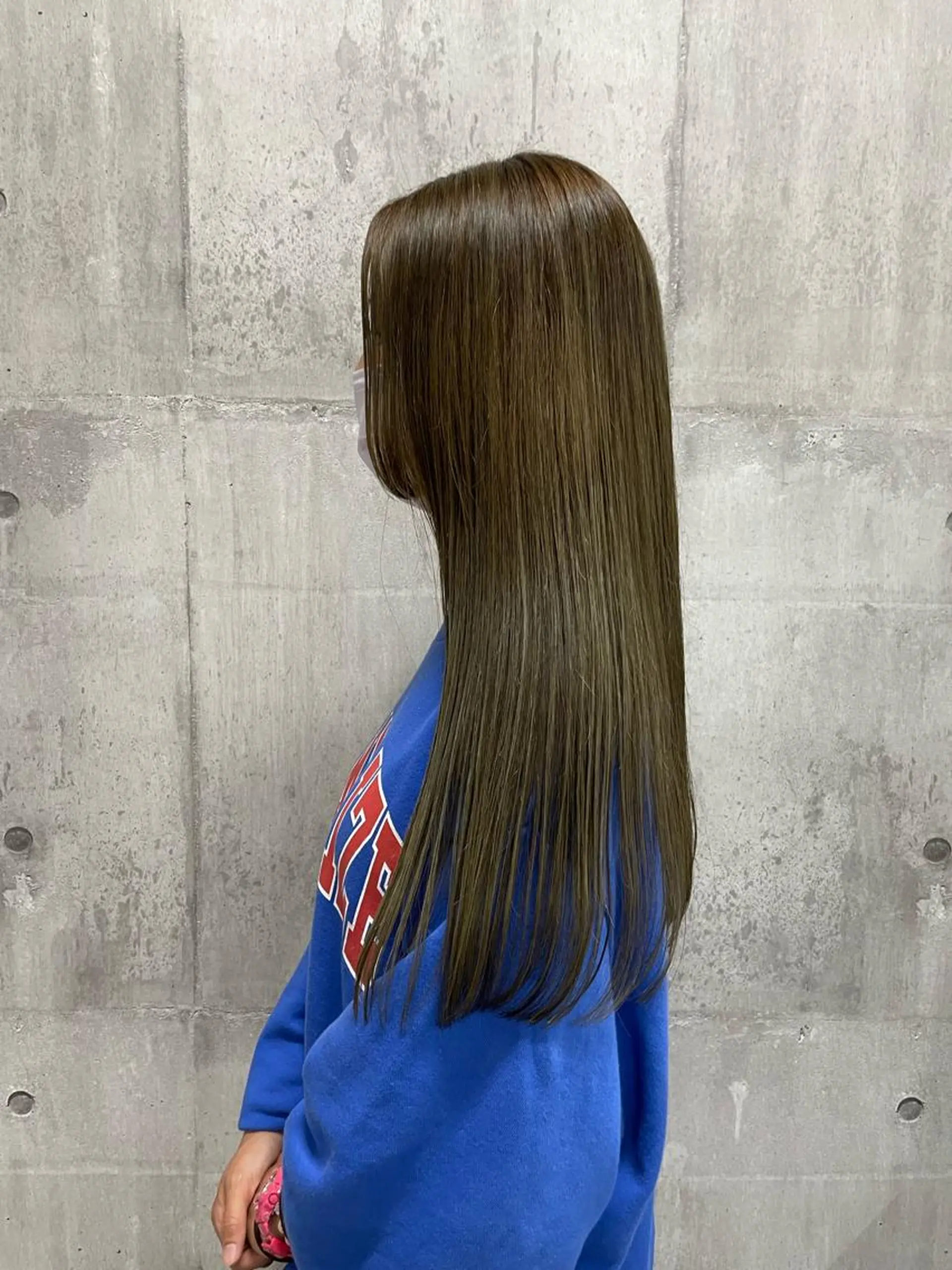 ロング パーマ 酸性ストレート ストレートパーマ 縮毛矯正 タケダケイ /ショート/ボブのヘアスタイル