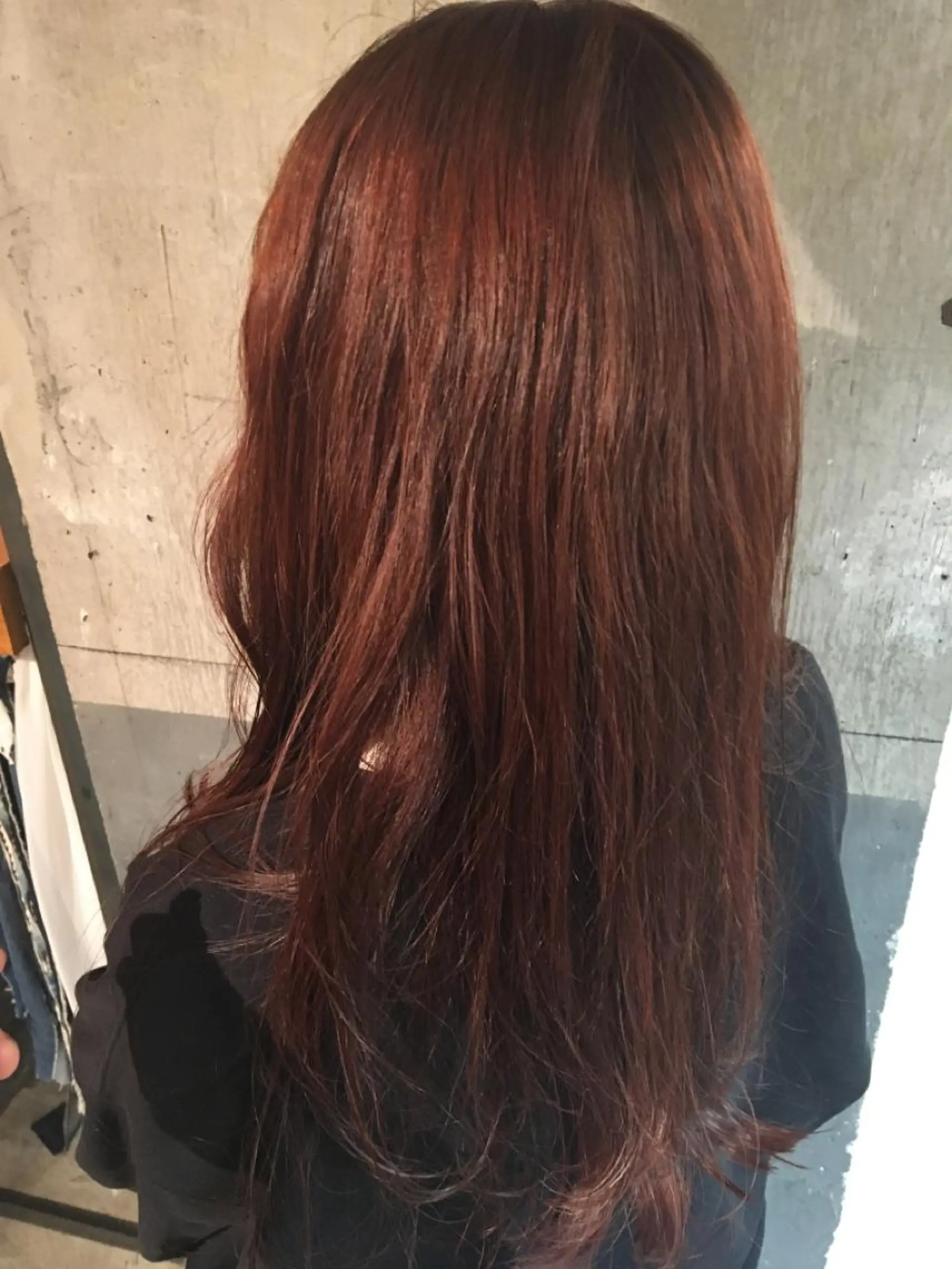 ロング 京谷 宥のヘアスタイル