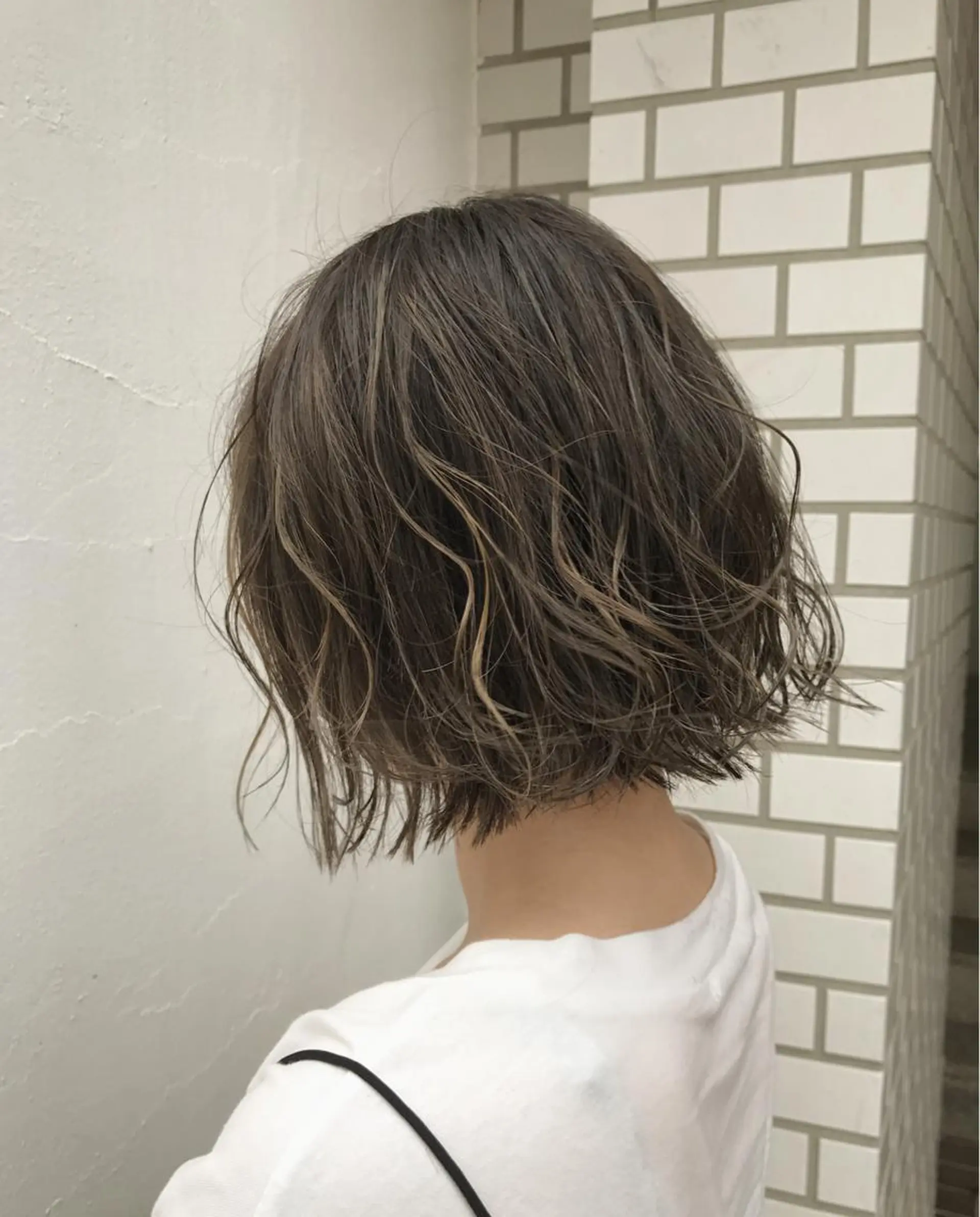 ショート カラー ハイライトカラー ハイライト メンズカット特化柏駅 徒歩3分LOUのヘアスタイル