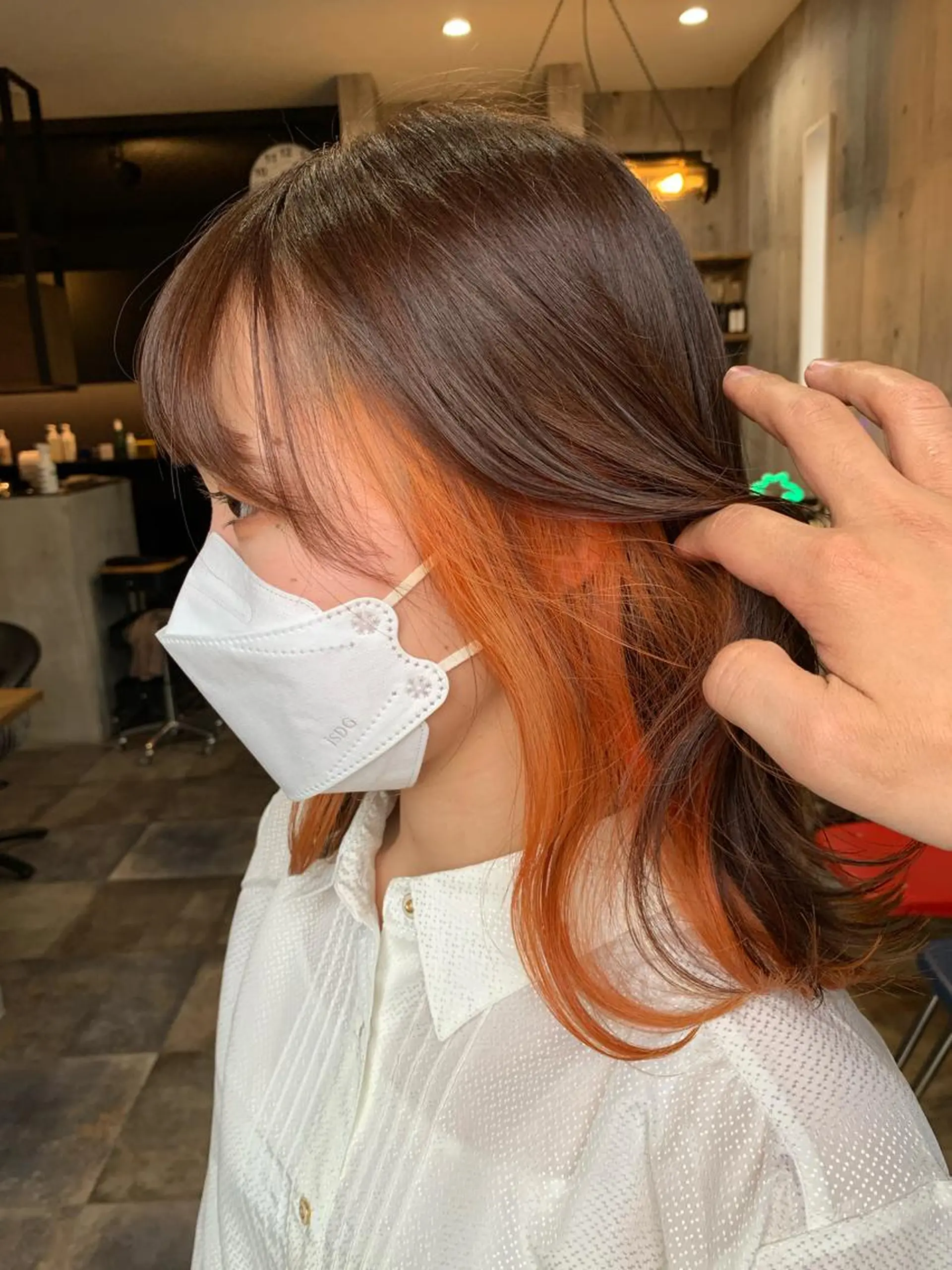 セミロング カット ヘアカラー ヘッドスパ Welila by haku所属・yoshihara yuukiのヘアスタイル