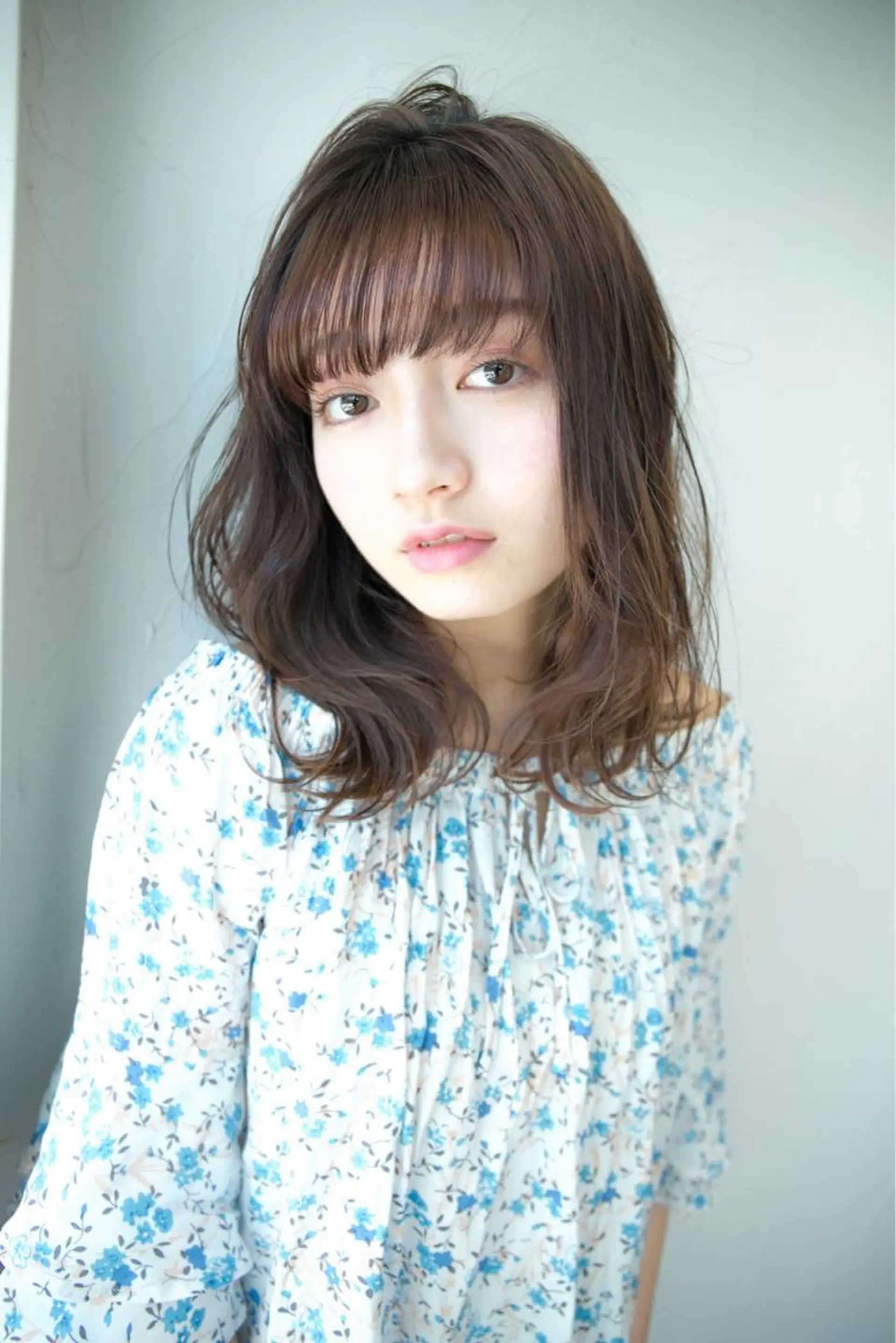 ミディアム カラー パーマ メッシュ&パーマ特化 🔥山田雄大🔥のヘアスタイル