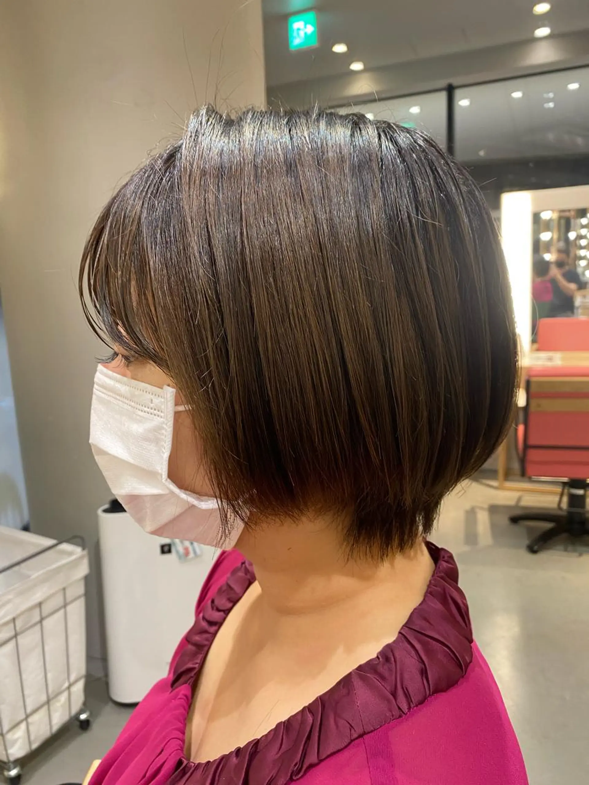 ショート unopulir 景山　凌のヘアスタイル