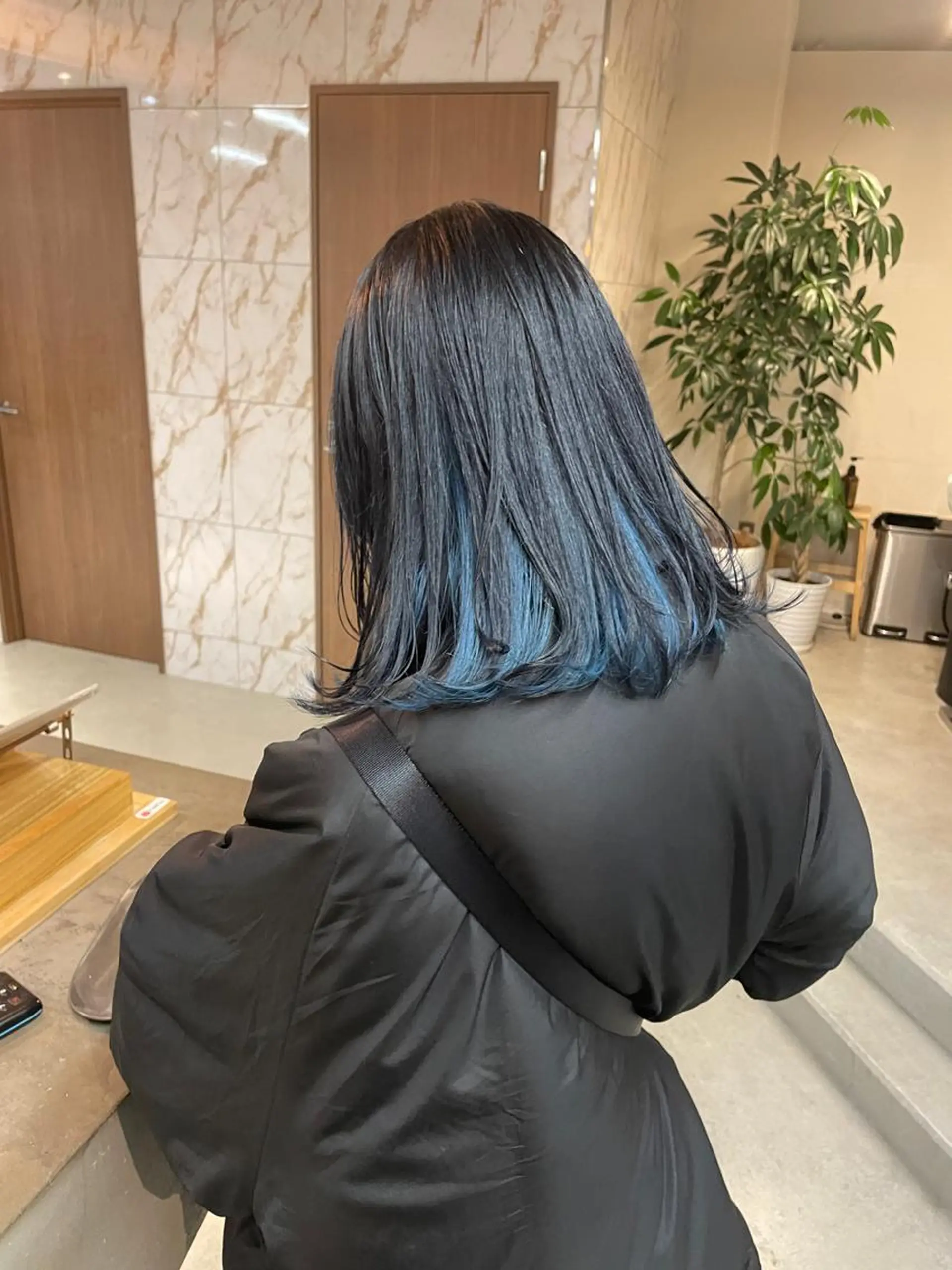 ミディアム カラー インナーカラー 韓国風ヘア ヘアカラー トリートメント ヘアセット 💎韓国風レイヤー /ボブ💎Namiのヘアスタイル