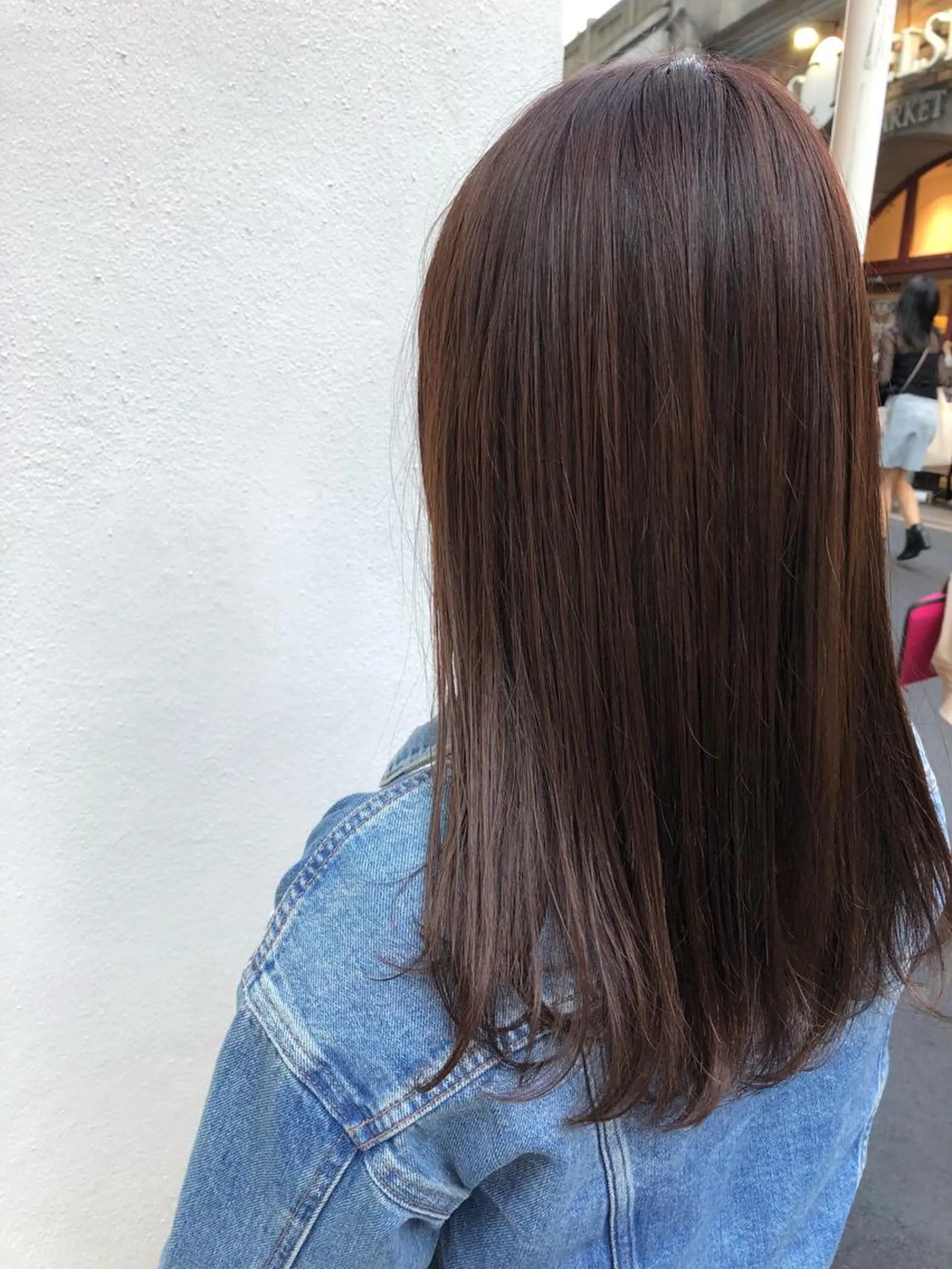 ミディアム カラー 髪質改善/艶髪 やまなかのヘアスタイル