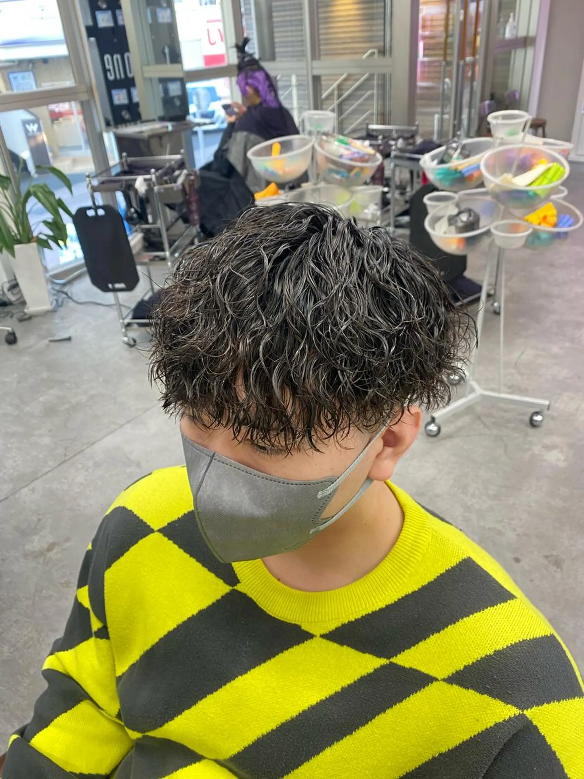 ショート カラー パーマ ヘアアレンジ メンズ キッズ ネイル マツエク・マツパ アイブロウ メンズバレイヤージュ メンズブリーチ メンズハイライト メンズハイトーン メンズインナーカラー カット パーマ トリートメント 🔥漢髪特化メンズ マネージャーYUKIのヘアスタイル