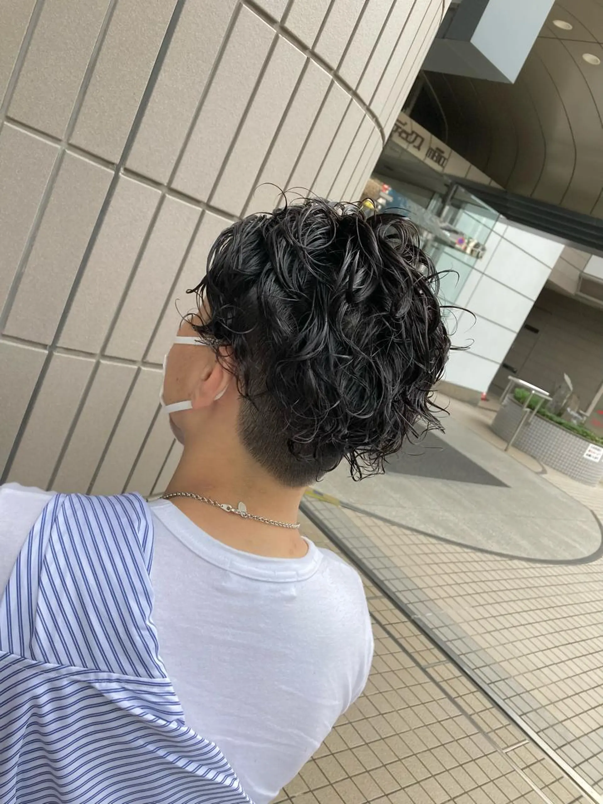 パーマ メンズ メンズパーマ スパイラルパーマ カット パーマ トリートメント SHAFT Ieiriのヘアスタイル