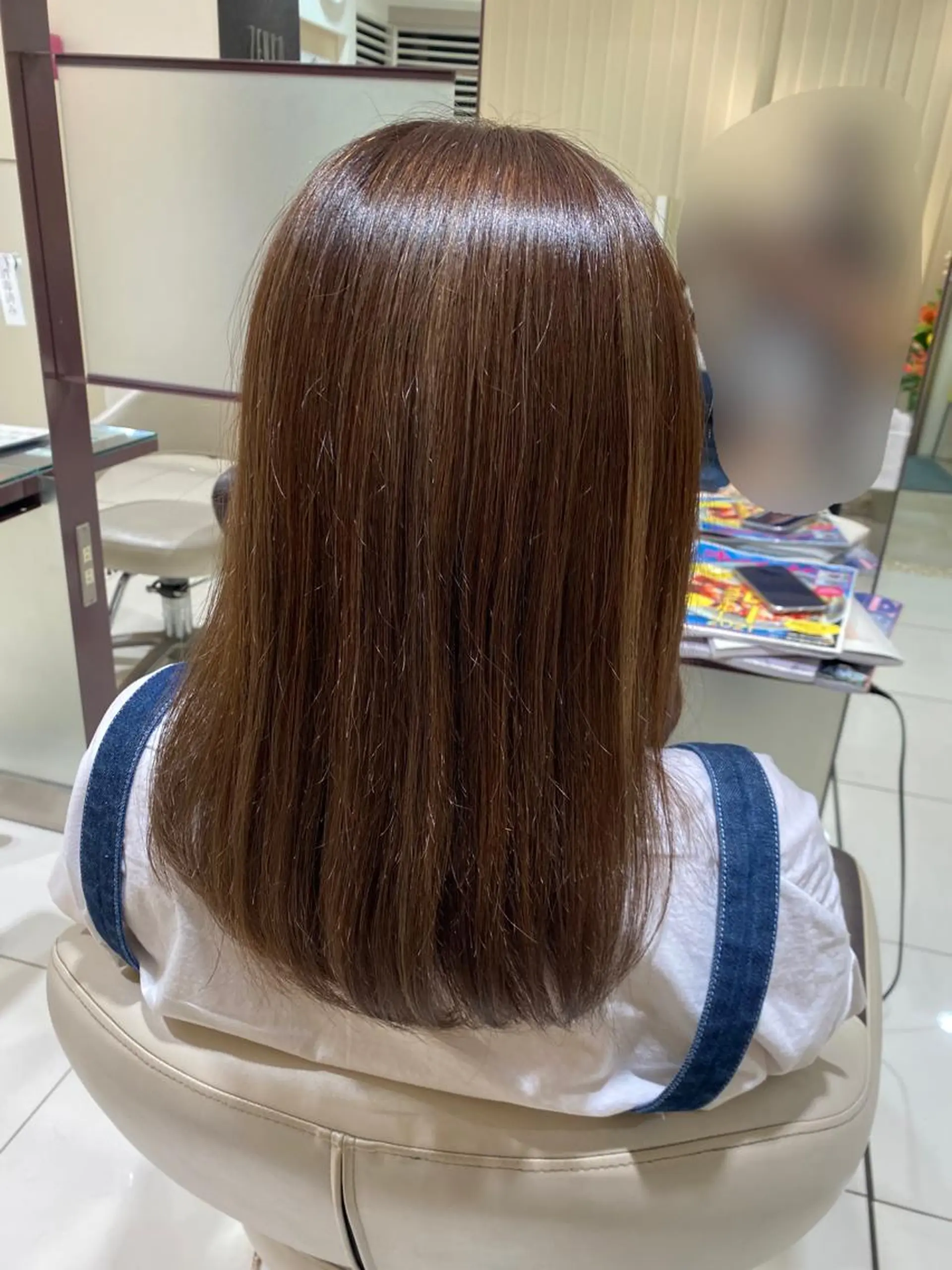 ロング カラー 透明感カラー💜艶髪 sayakaのヘアスタイル