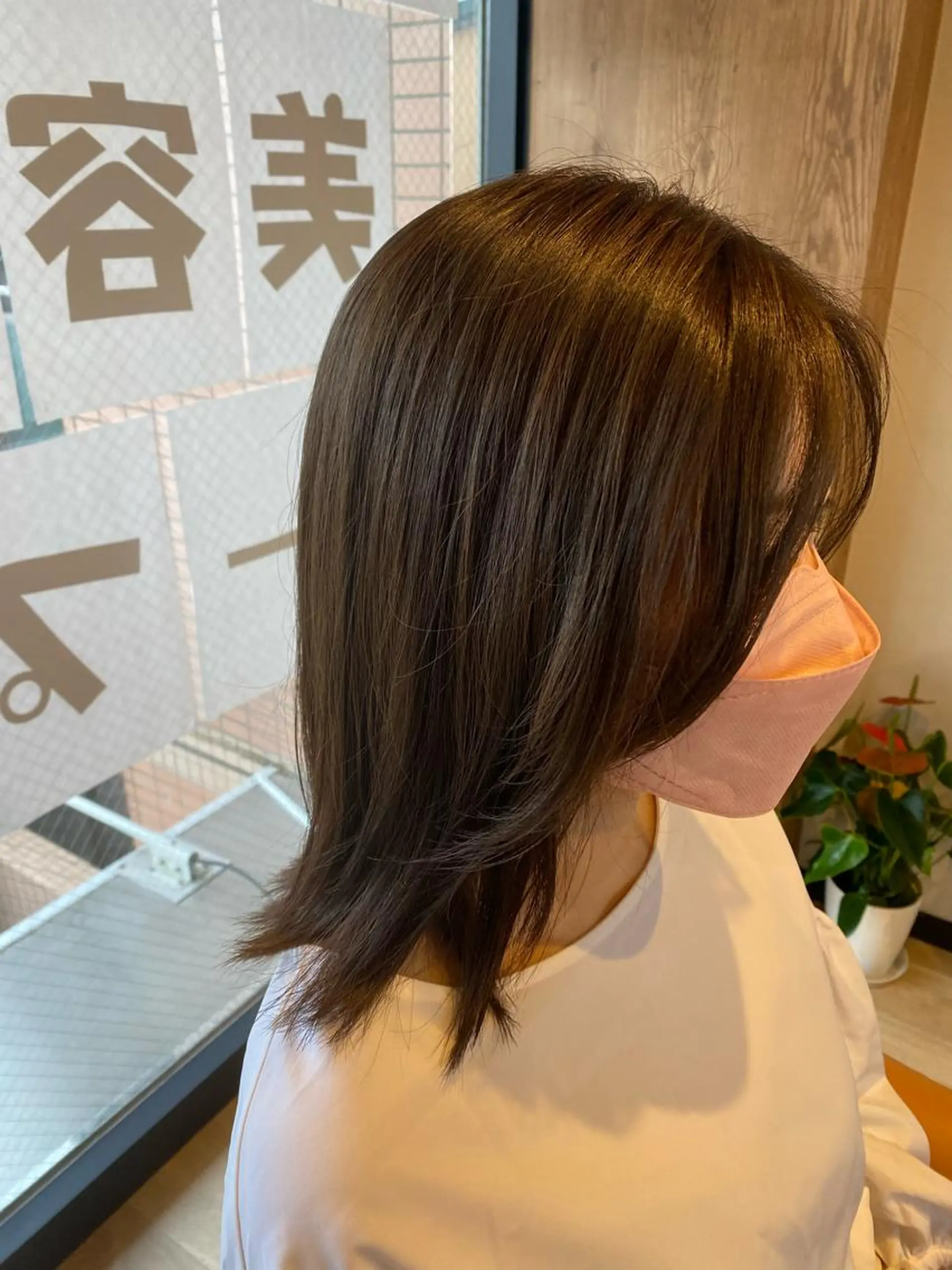 ミディアム ヘアカラー うる艶カラー 🌼aokiのヘアスタイル