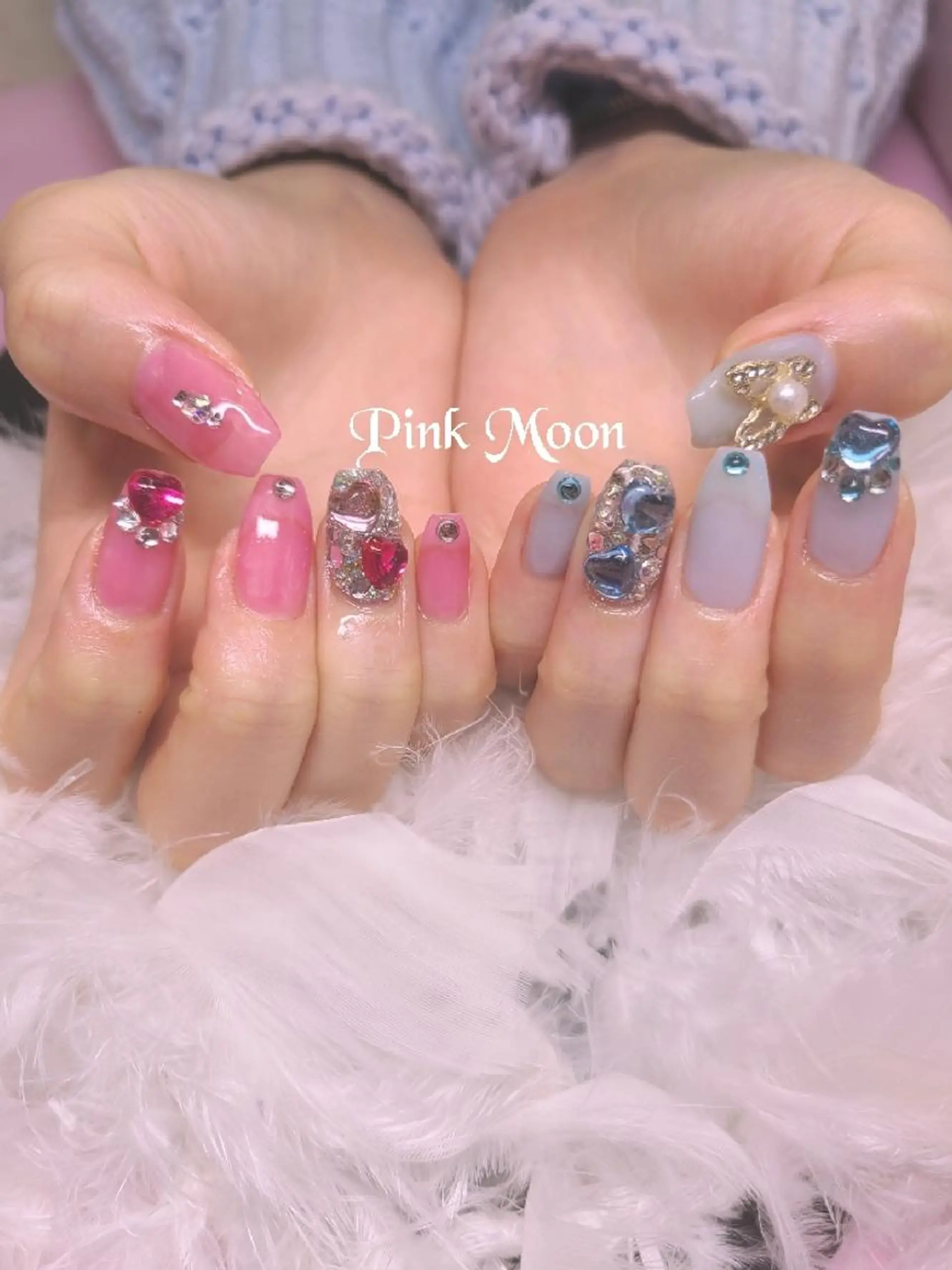 ネイル その他(ネイル) PinkMoon Nozomiのネイルデザイン