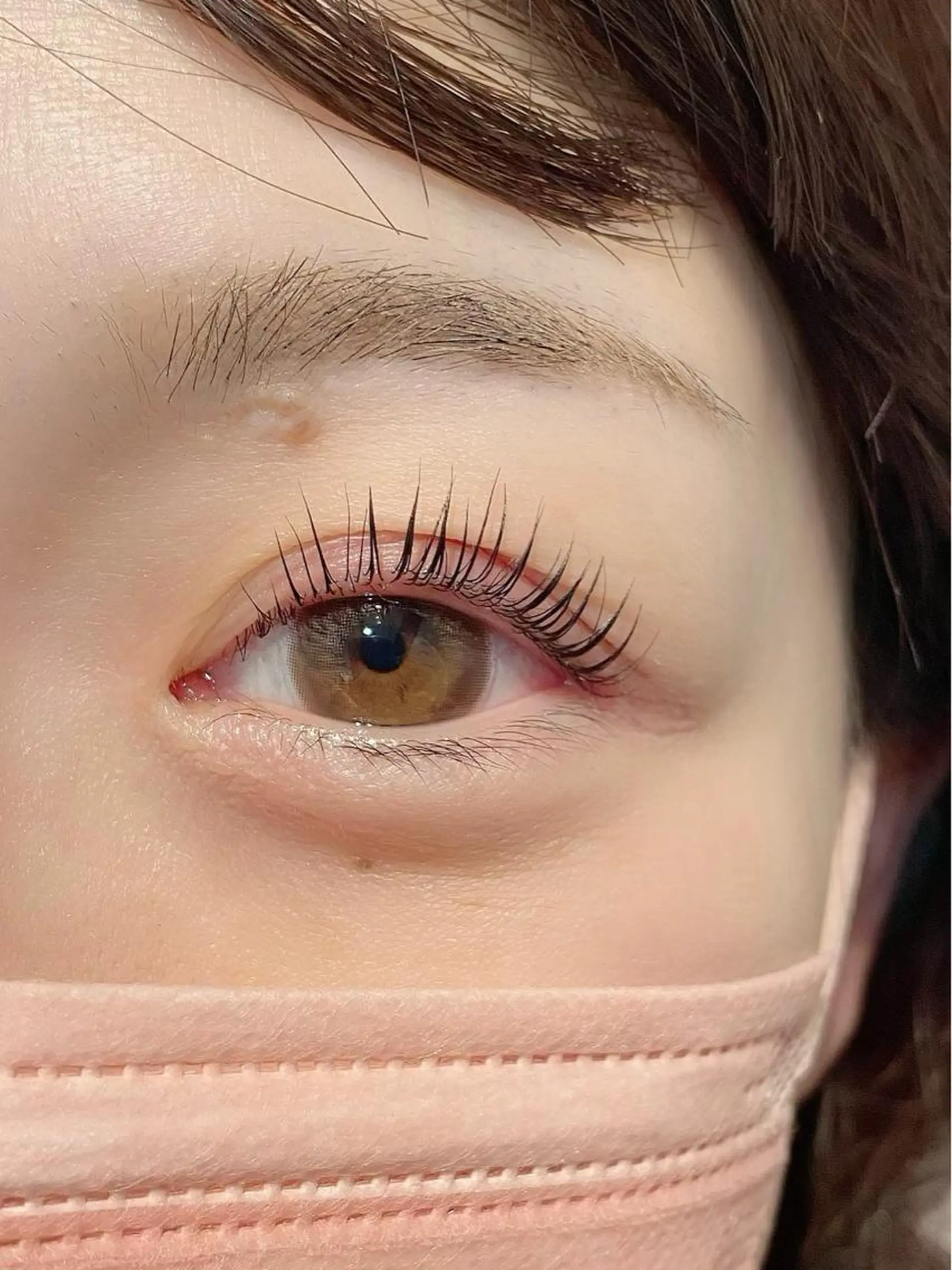 マツエク・マツパ パリジェンヌラッシュリフト マツパ 秋山 梨香のマツエク・マツパデザイン