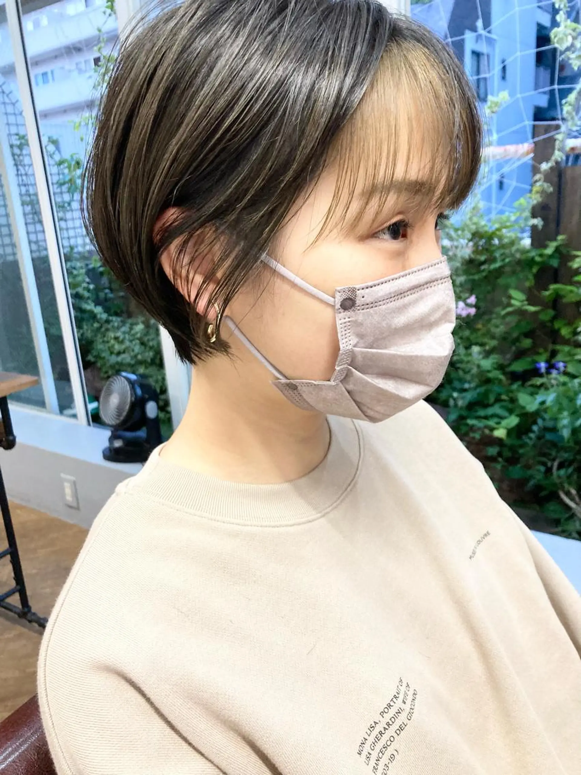 ショート カラー Hareru 豊田 修廣のヘアスタイル