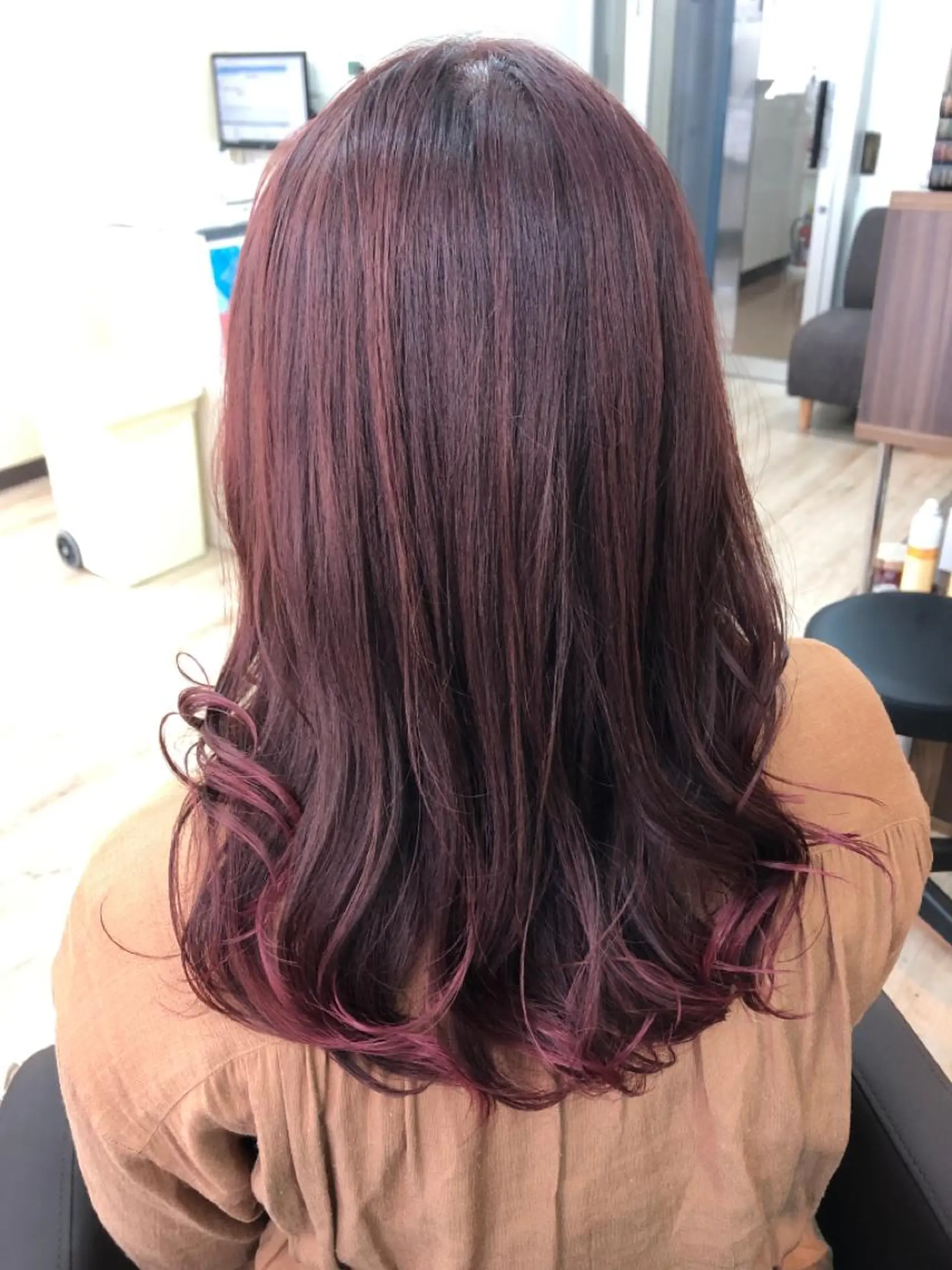 セミロング 東梅田徒歩5分☆髪質 改善☆笹次ユウタのヘアスタイル