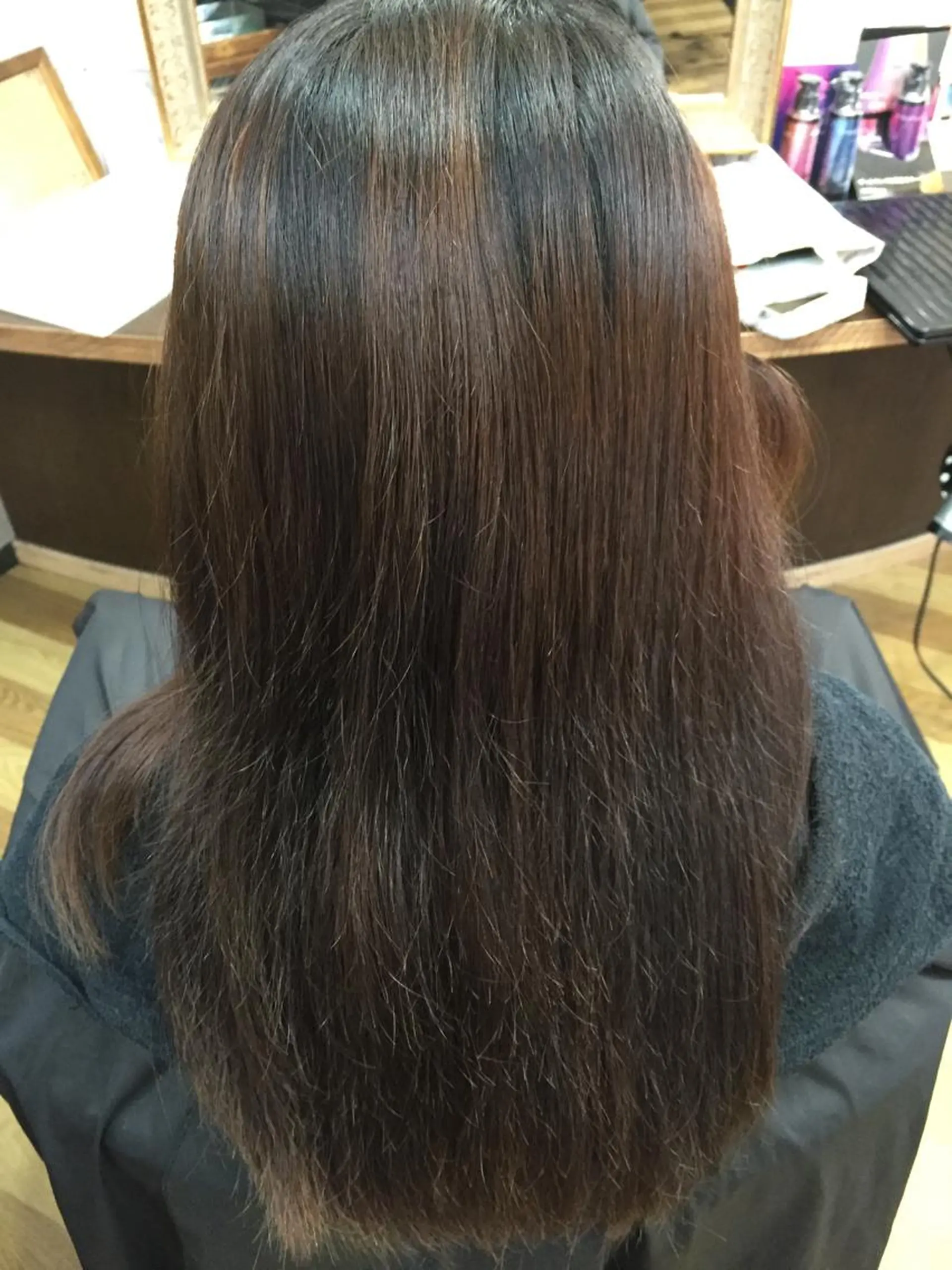 カラー 中山 ルミ子のヘアスタイル