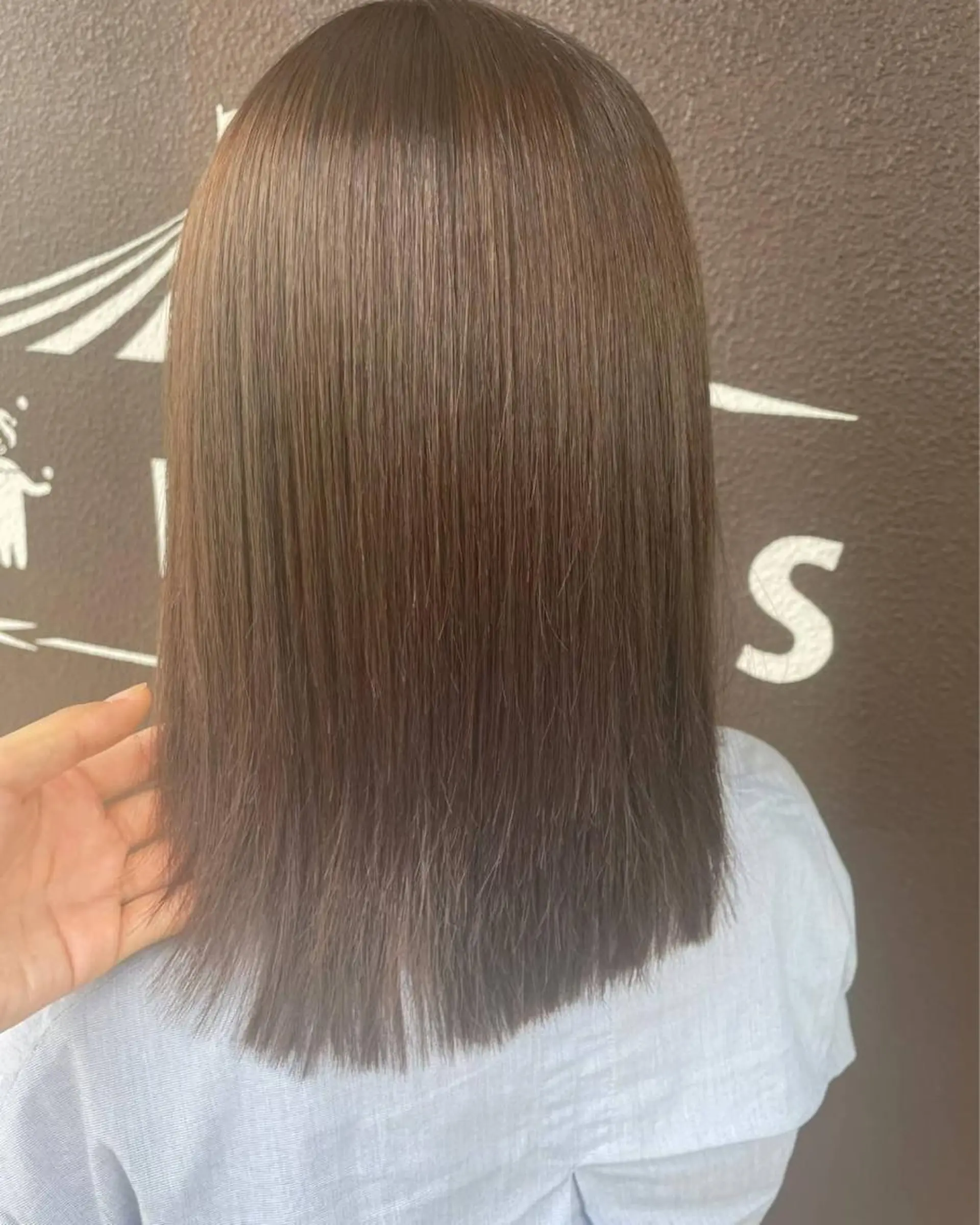 ミディアム 髪質改善 カット ヘアカラー 縮毛矯正 エイジングケア特化 サーカス/育毛/スパのヘアスタイル