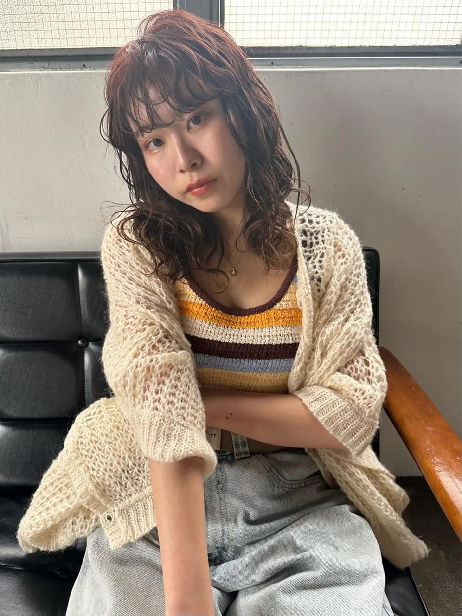 セミロング ボブカットモデル/パ ーマ/harunaのヘアスタイル