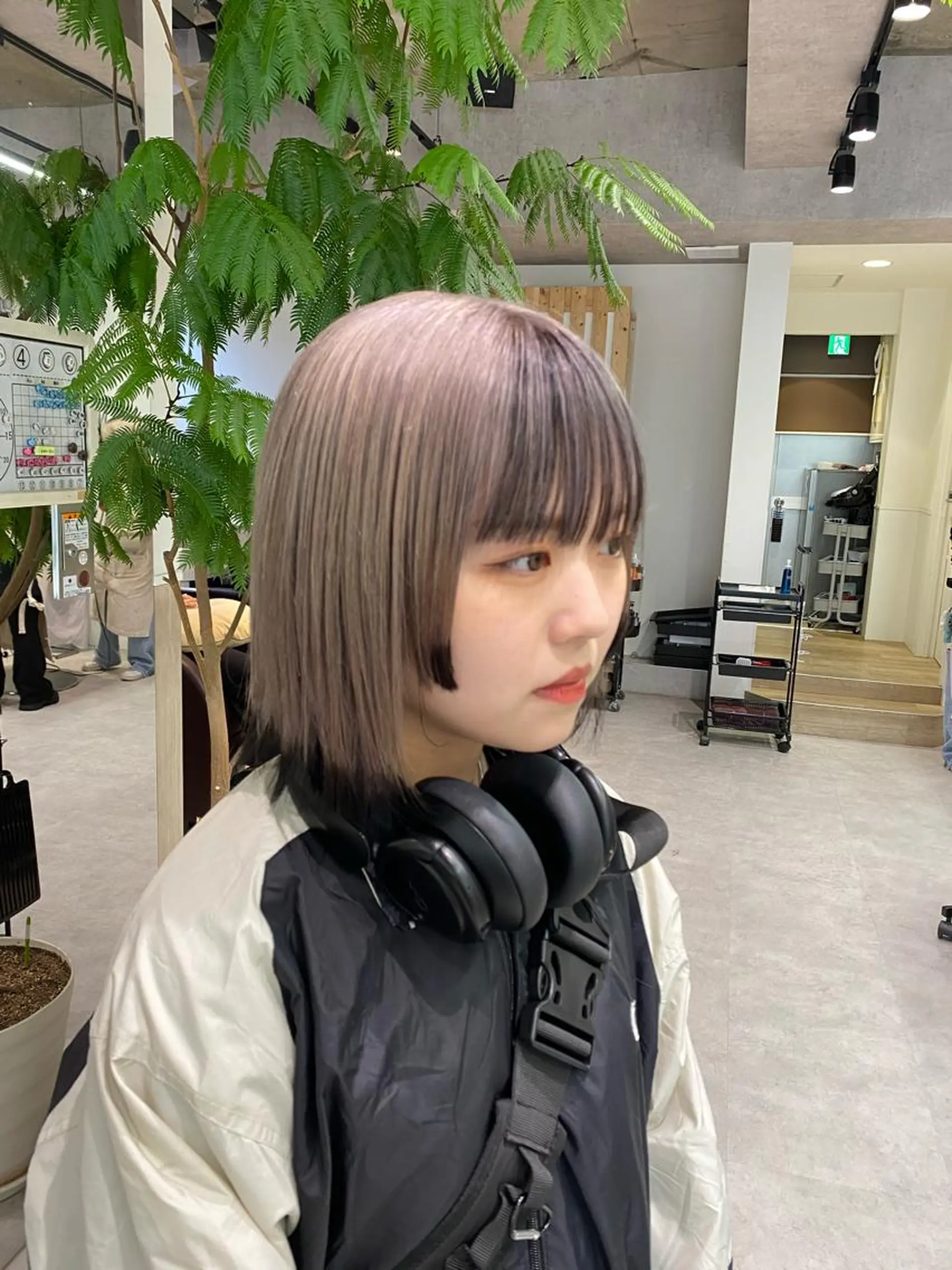 ミディアム カラー ブリーチ メンズパーマ支配率 No.1🔥坂井那吏のその他イメージ