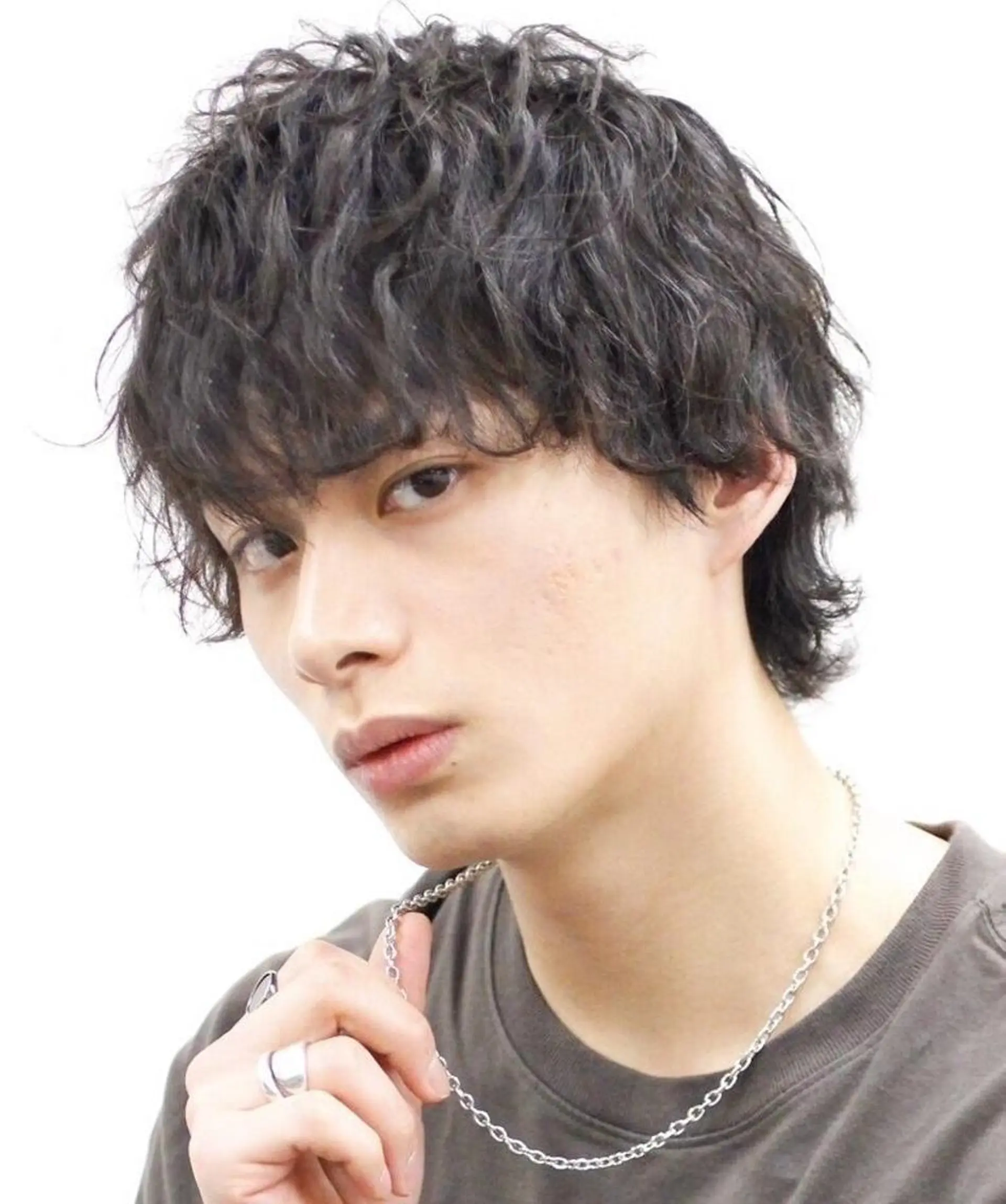 メンズ カット パーマ ヘッドスパ WILLOW 京橋のヘアスタイル