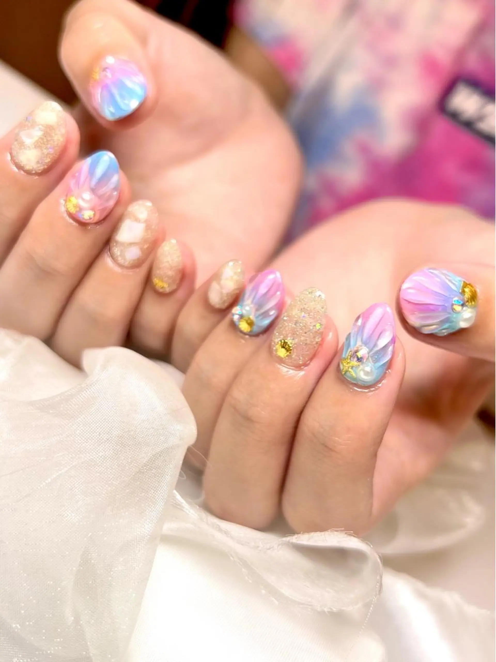 ネイル ハンドネイル clover nailのネイルデザイン