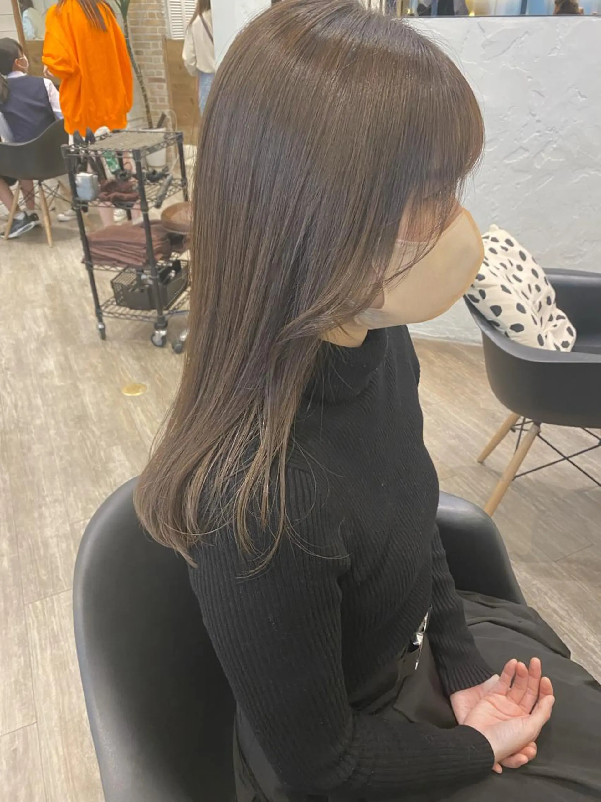 ロング カラー ベージュカラー シルバー シルバーベージュ 🌟アレンジが似合う カラー🌟Rumiのヘアスタイル