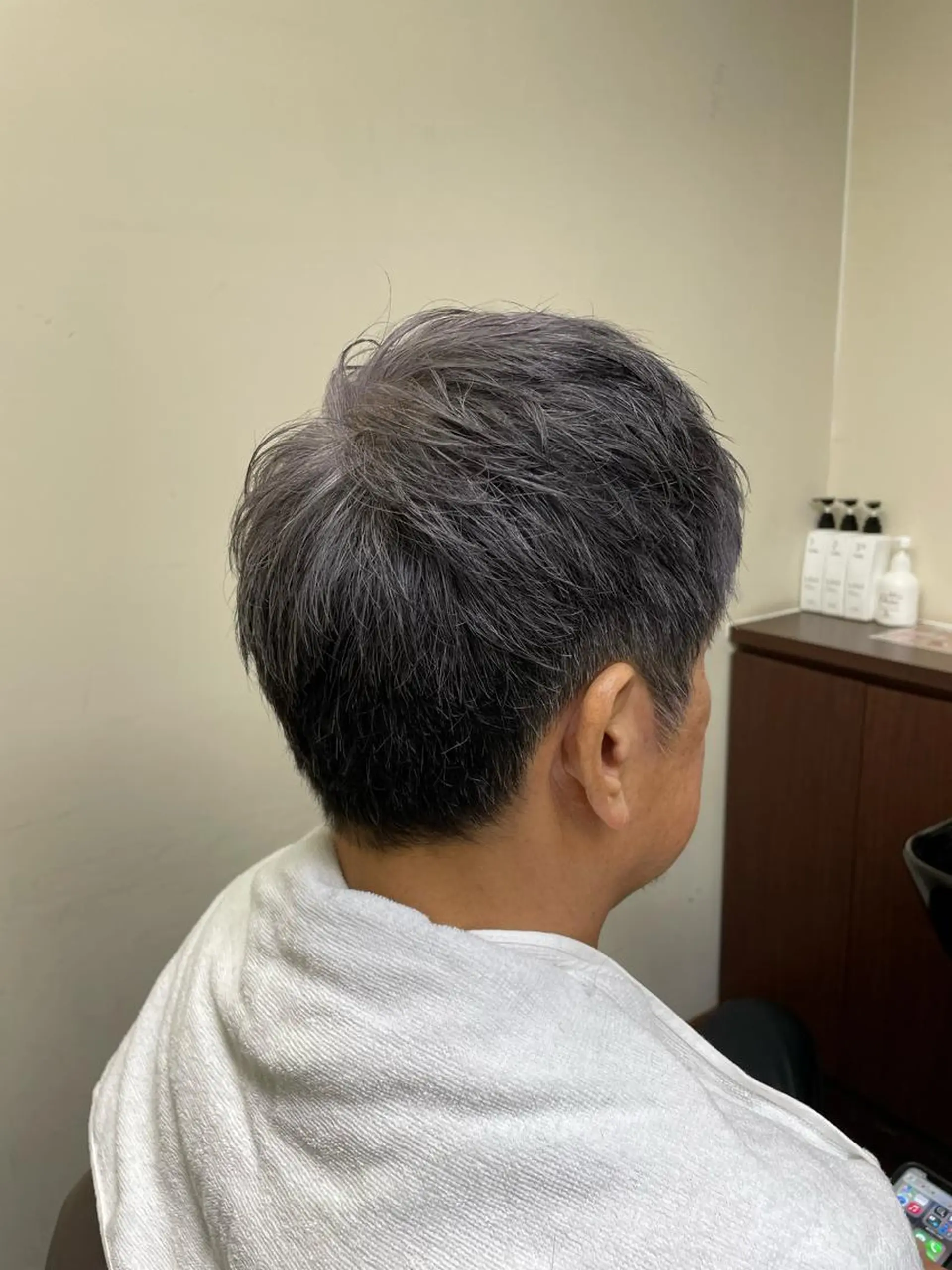 ショート メンズ 坪田 龍樹のヘアスタイル