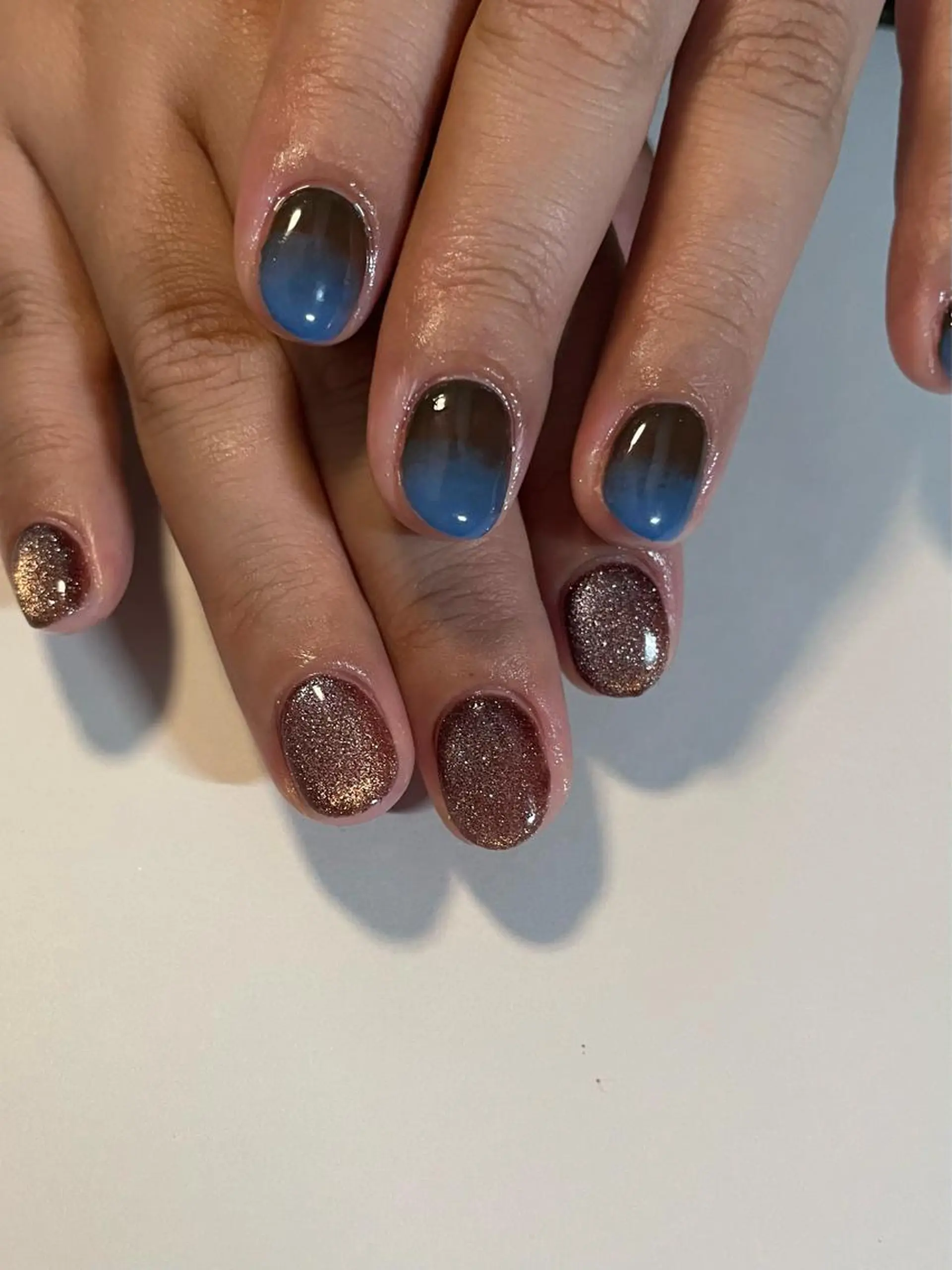 ネイル ブラウン sheeno nailのネイルデザイン