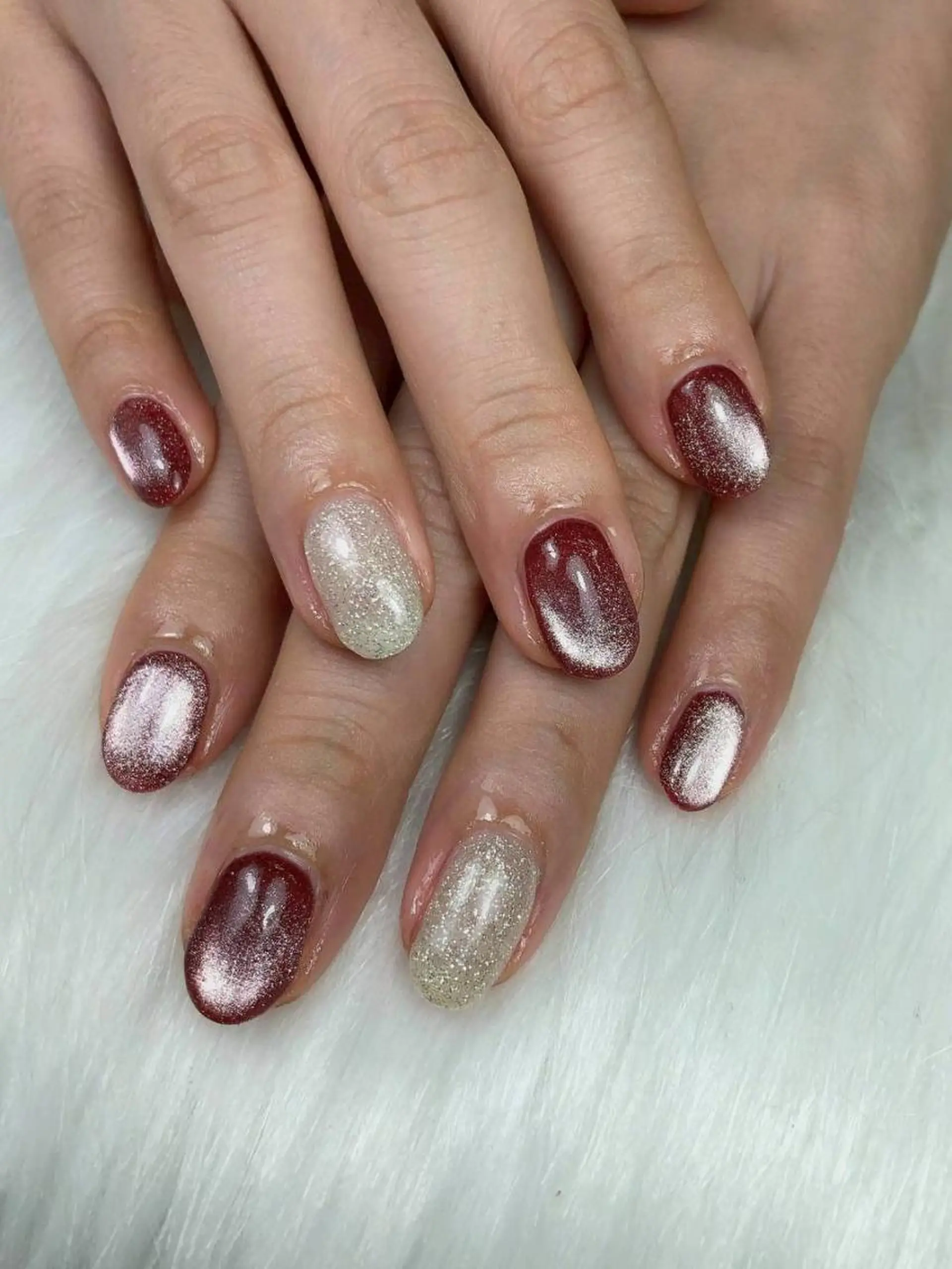 ネイル ジェルネイル 韓国ネイル パラジェル ワンホンネイル MIHANA西川口 Jr Nailistのネイルデザイン