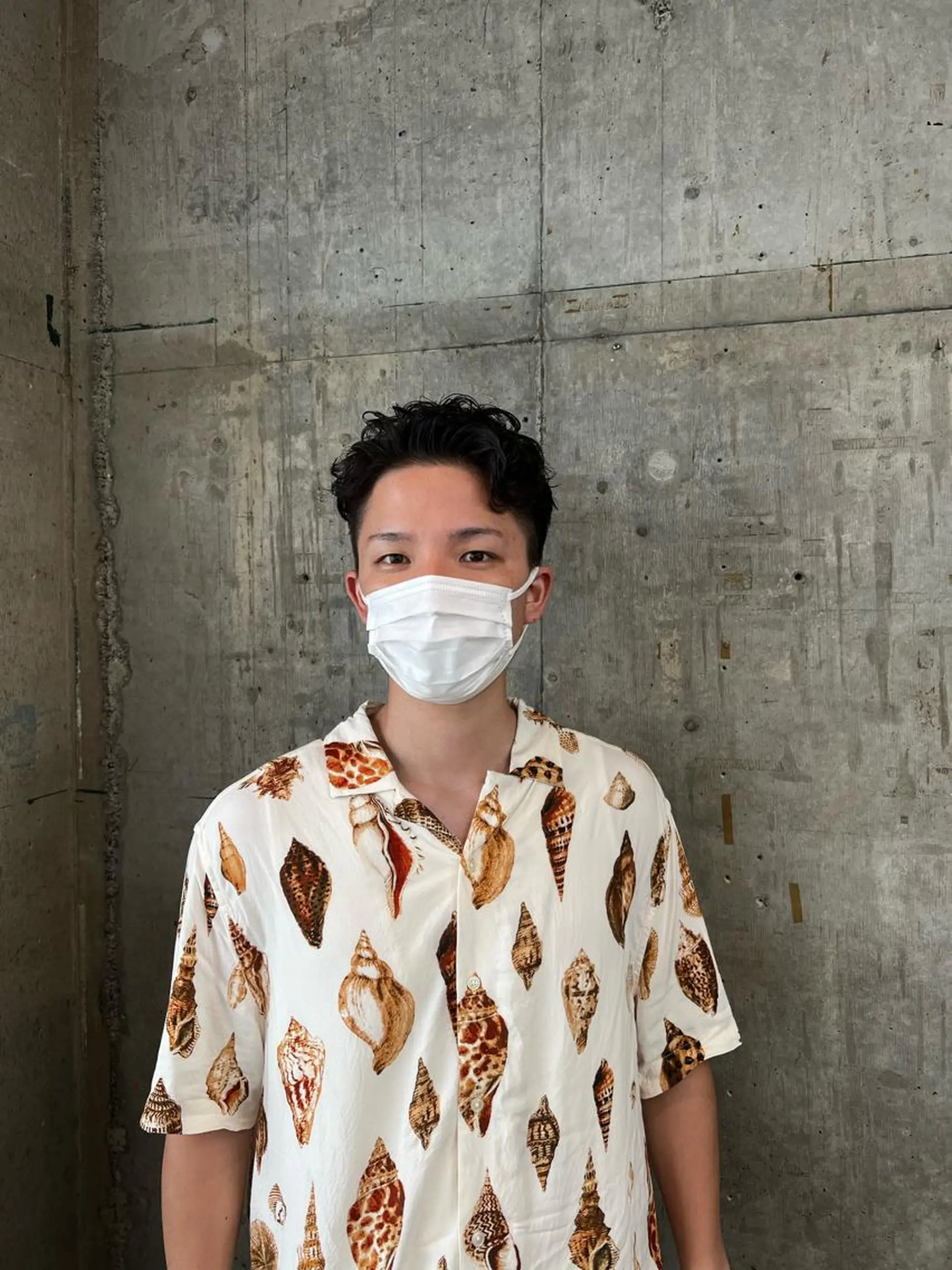 ショート カラー パーマ メンズ メンズパーマ カット メンズパーマ /SUNAOのヘアスタイル