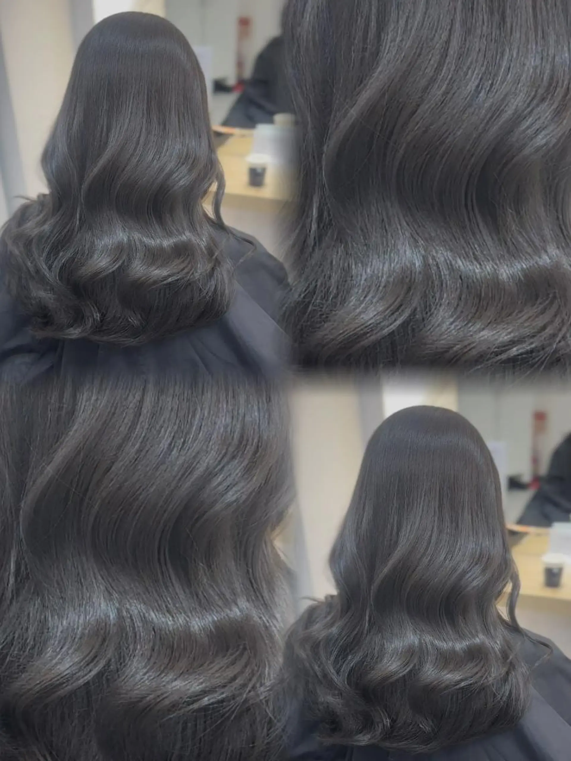 ミディアム カラー L.E.M 仙台のヘアスタイル