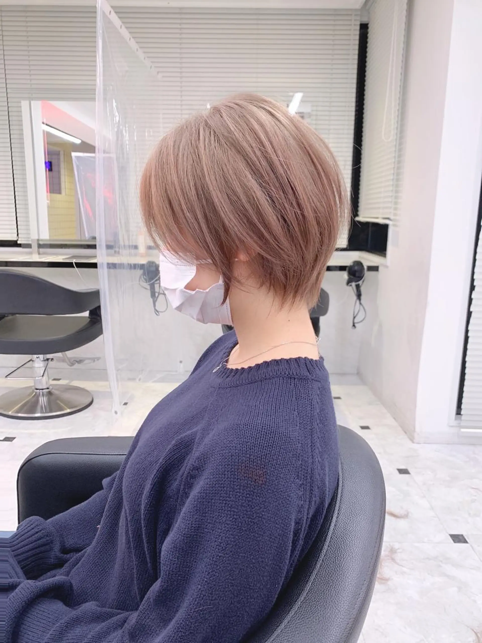 ショート カット ヘアカラー 🇰🇷韓国ヘア特化 ヒロキ🇰🇷のヘアスタイル