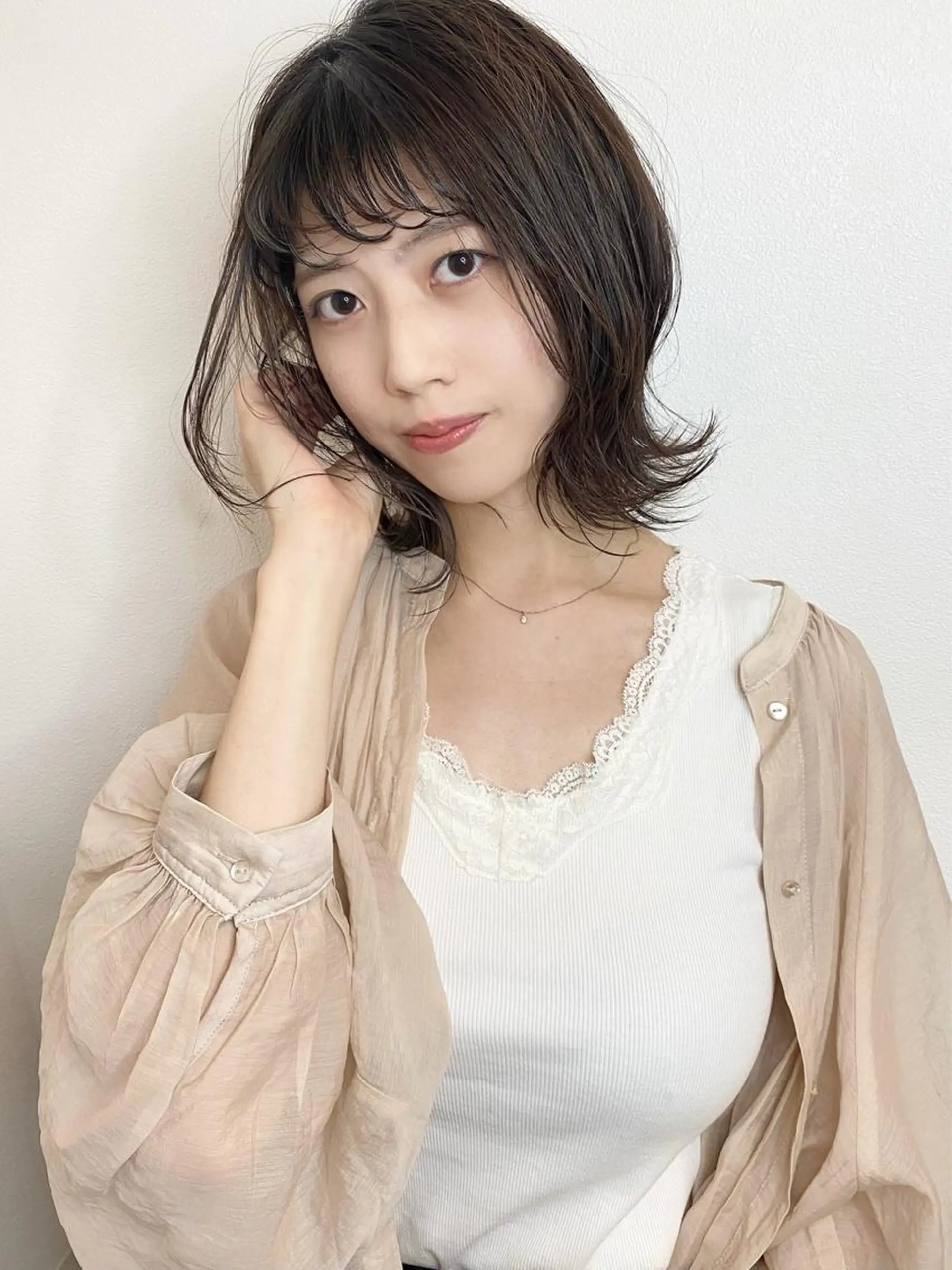 ミディアム MYRTLE TSUNODAのヘアスタイル