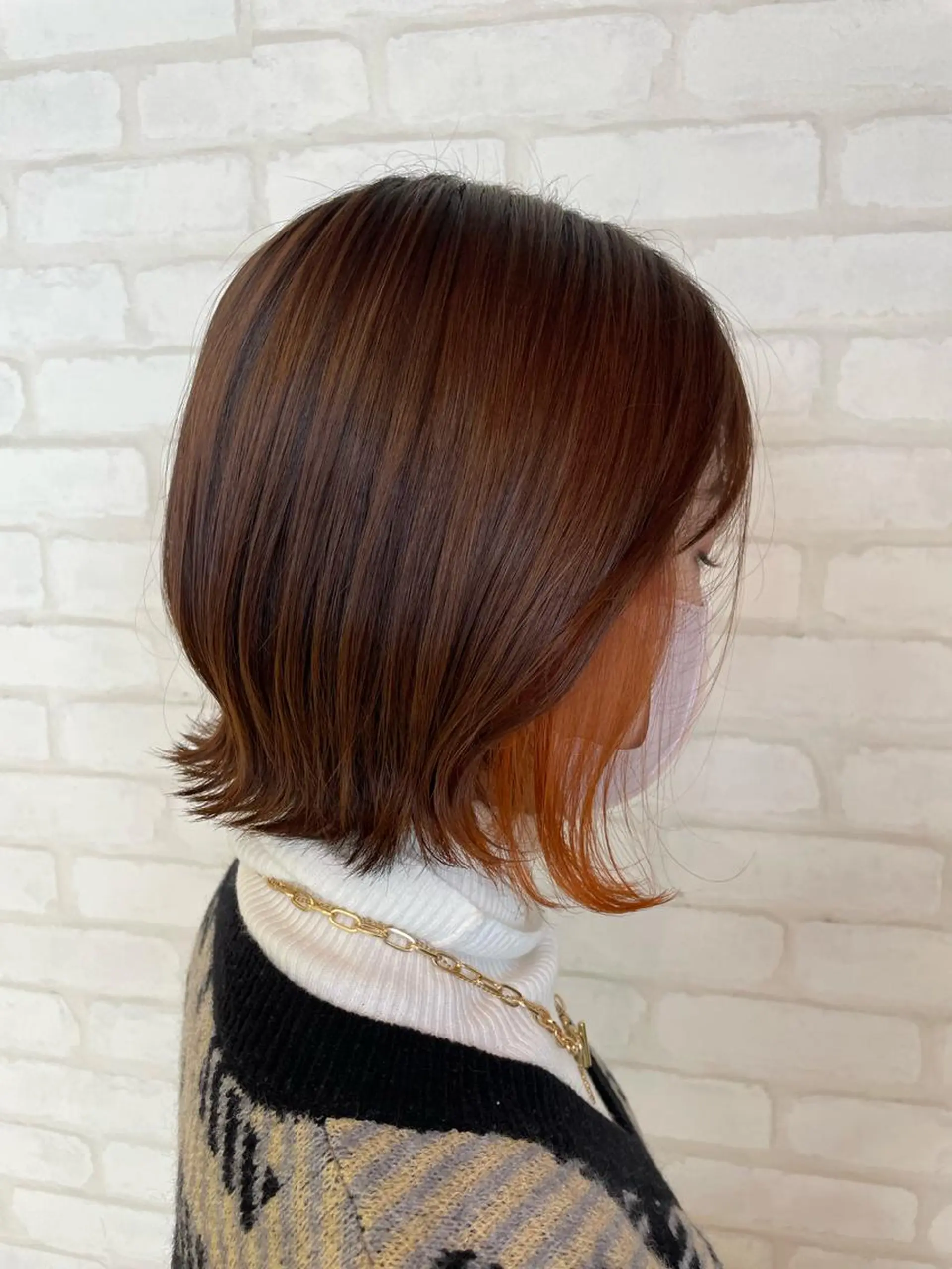 ショート カット ヘアカラー トリートメント MAI /BUCKS/天王寺のヘアスタイル