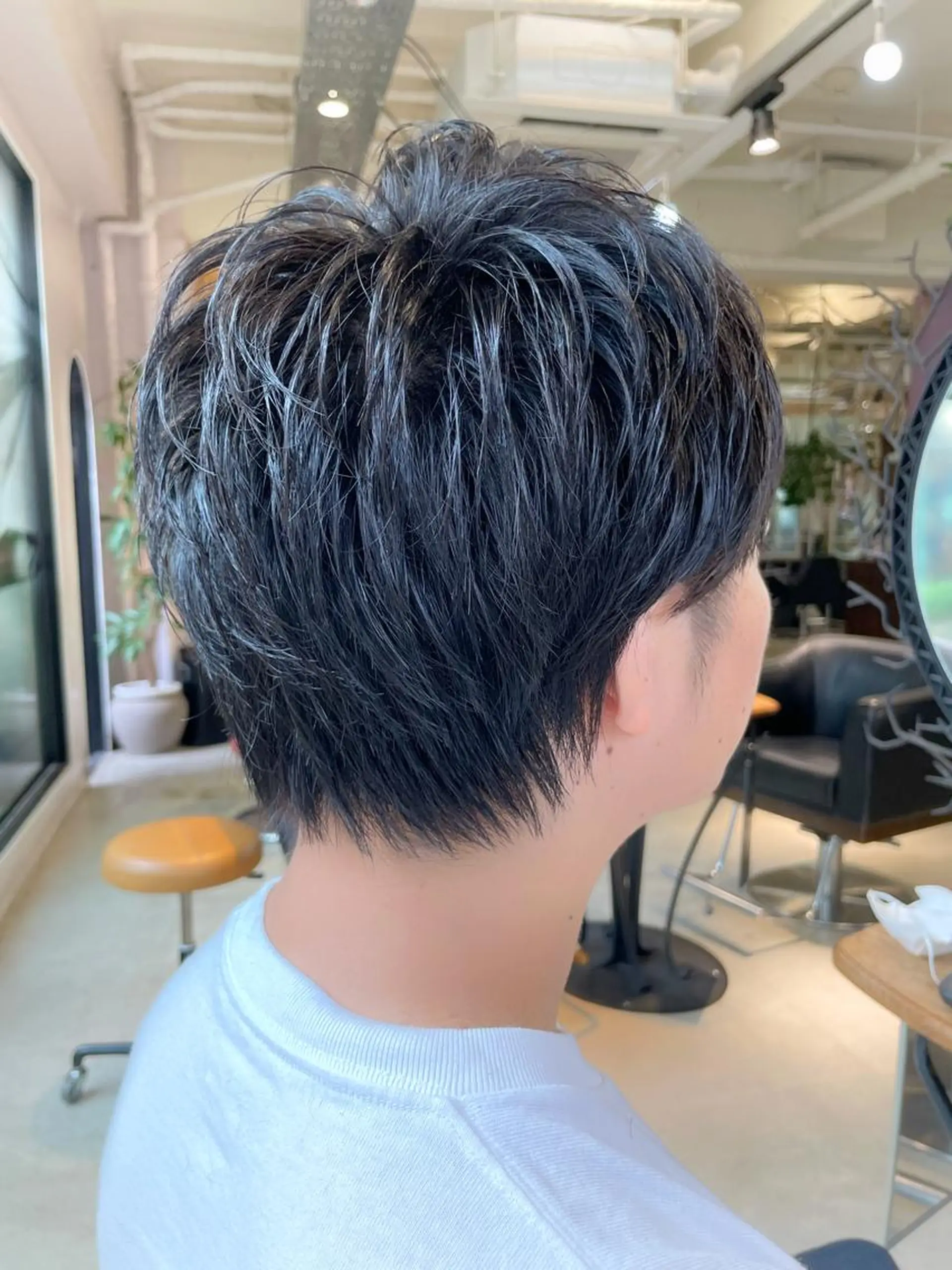 ショート メンズ カット ヘアカラー トリートメント メンズ特化🟡個室 口コミ高評価🟡三澤のヘアスタイル