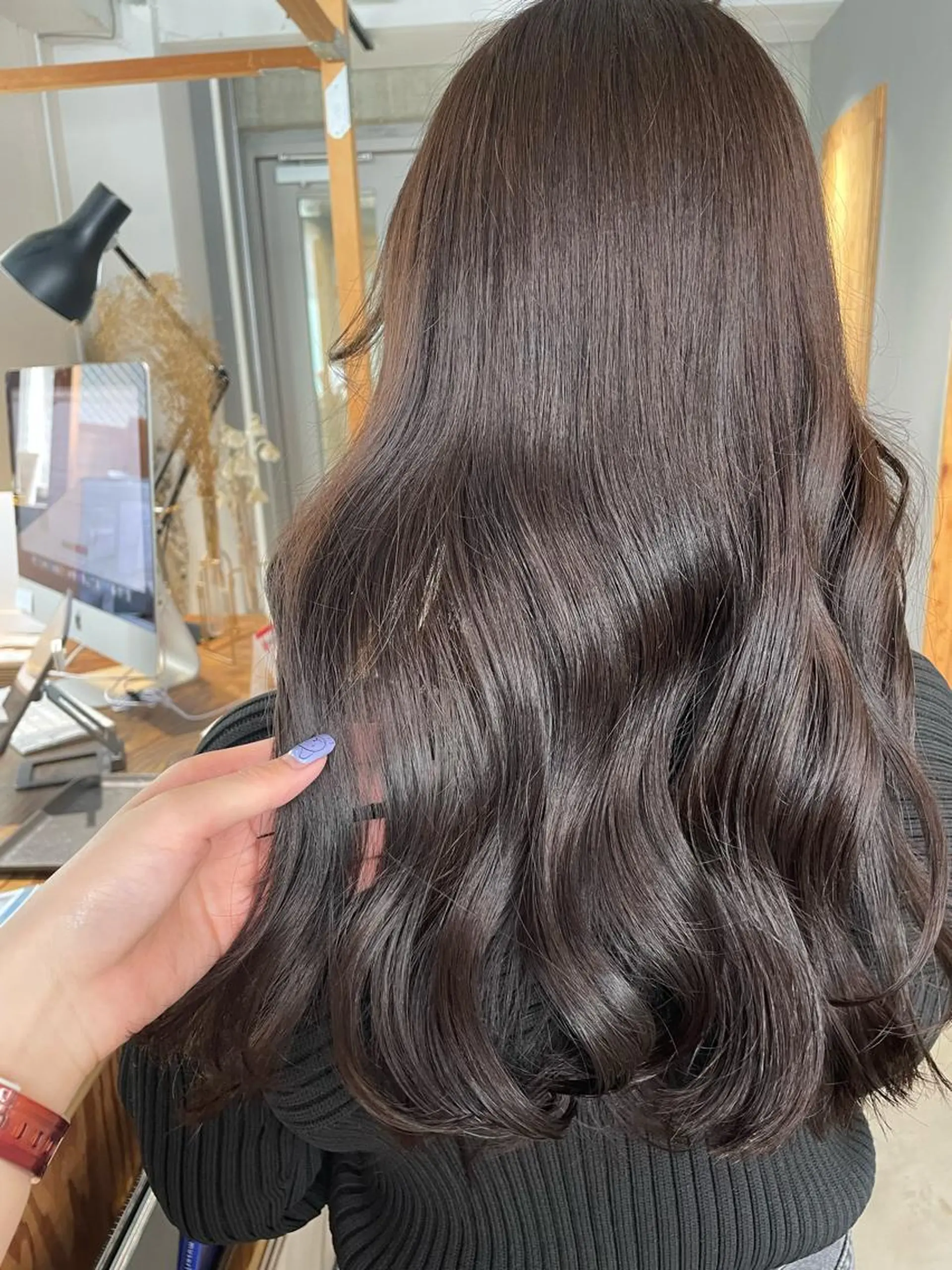 ロング カラー ヘアアレンジ トリートメント ヘアカラー トリートメント CEINE loq ‪🍒なつきのヘアスタイル