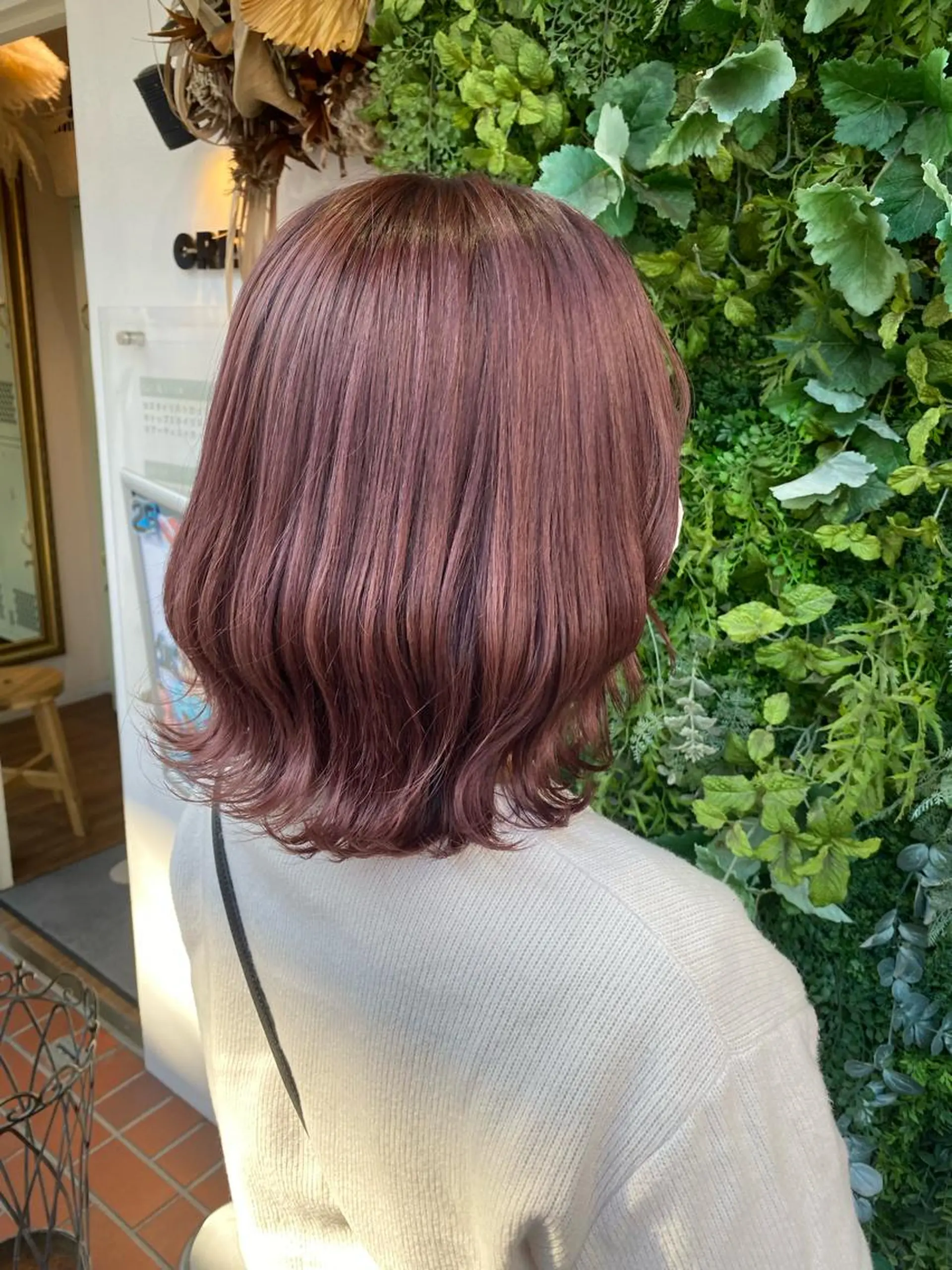 ミディアム ヘアカラー 透明感カラー/韓国 ヘア🩶yuri🩵のヘアスタイル