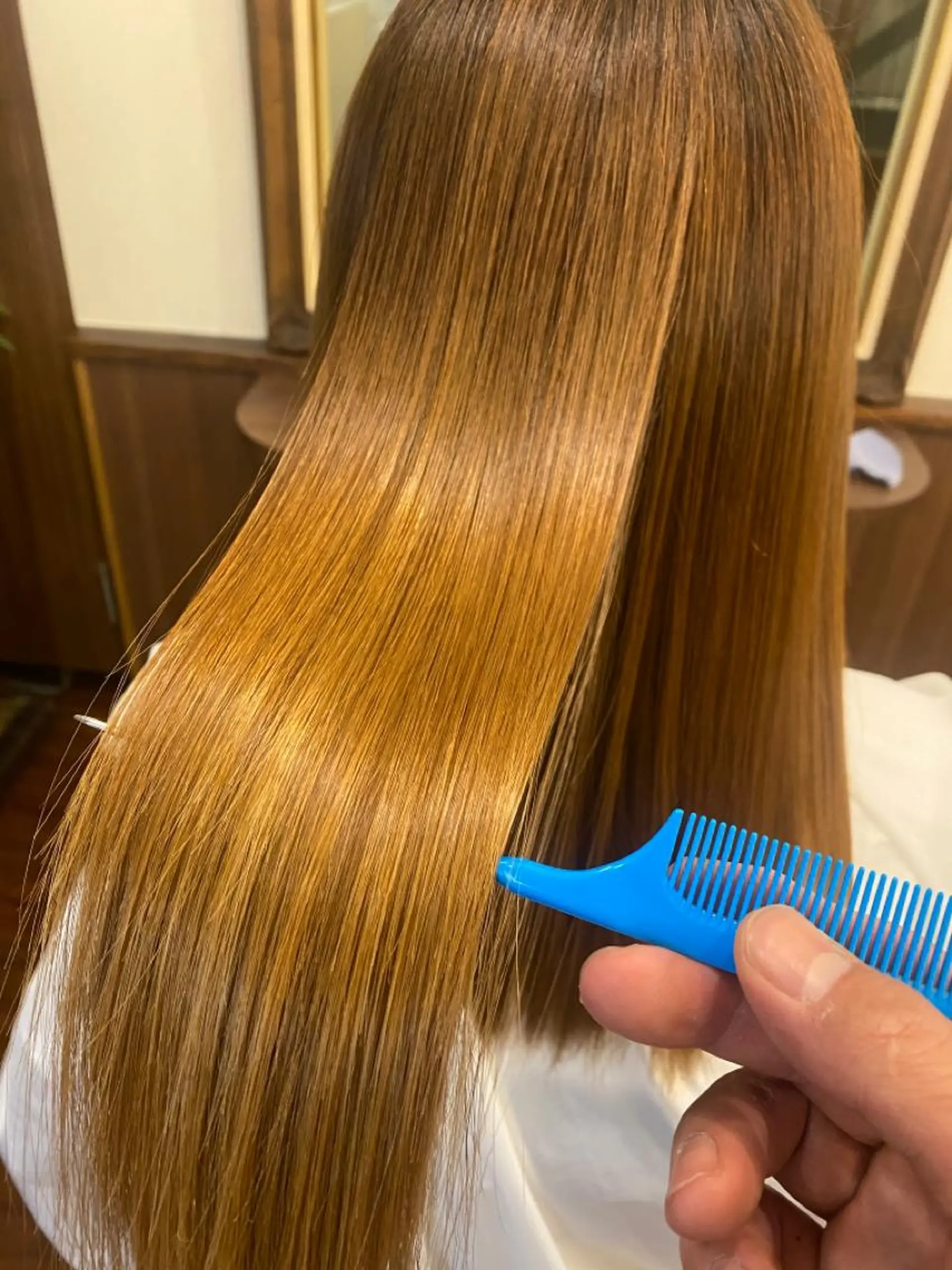 ロング 髪質改善 トリートメント 名古屋栄の髪質改善 トリートメント/清田のヘアスタイル