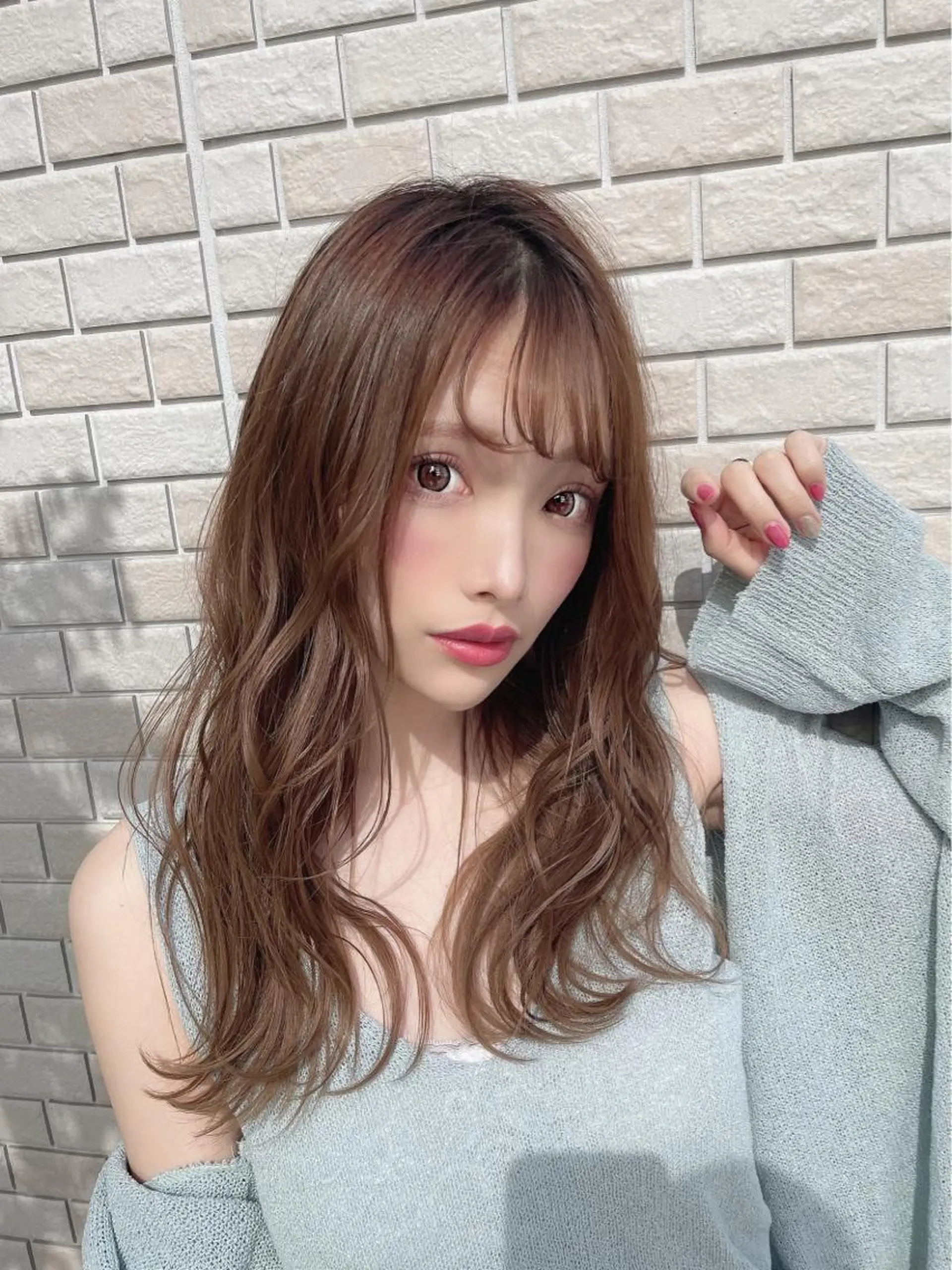 セミロング カット ヘアカラー トリートメント 縮毛矯正・髪質改善 ❣️三浦正也のヘアスタイル