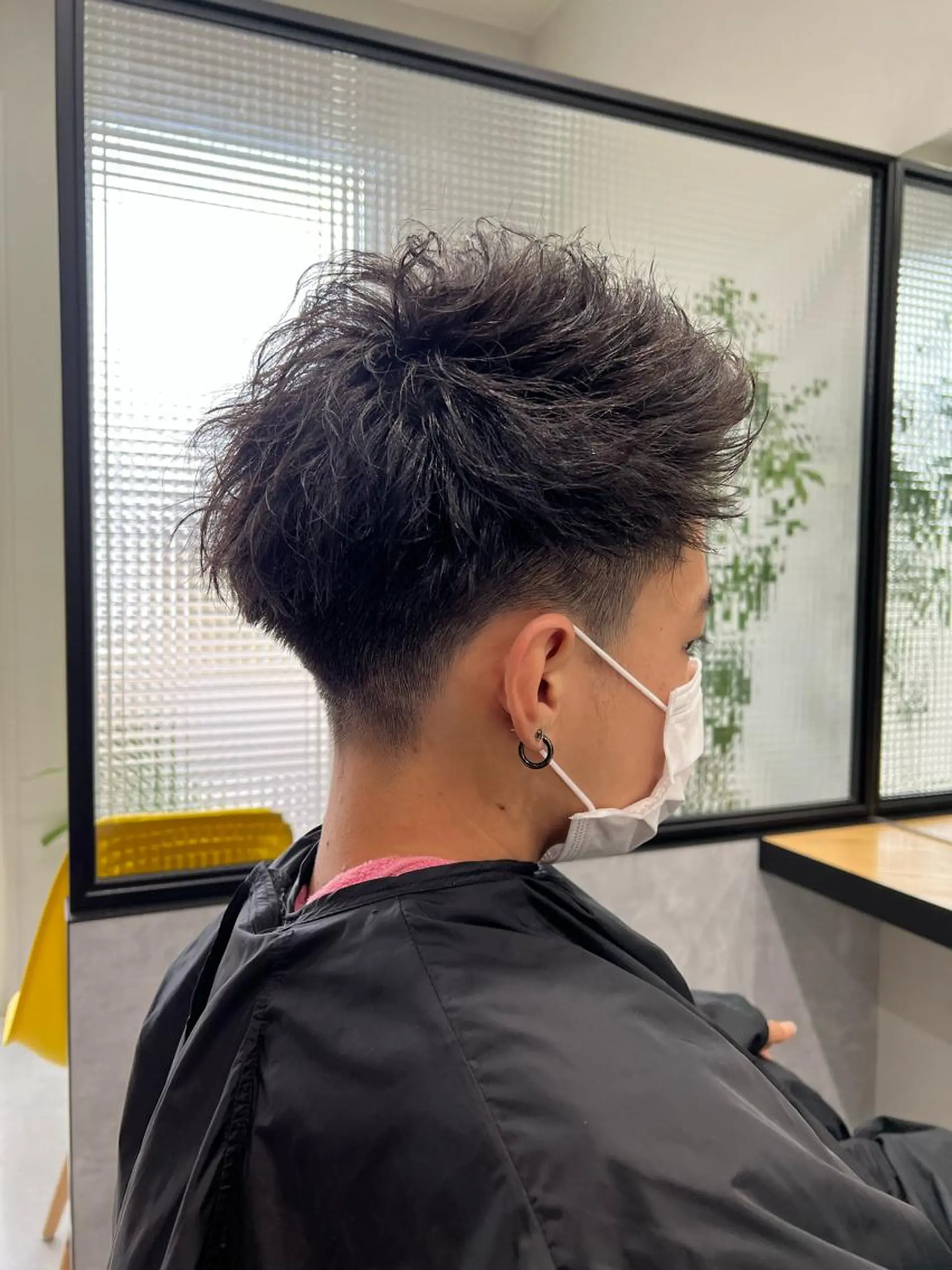 パーマ ツイストパーマ 宮地 崇文のヘアスタイル