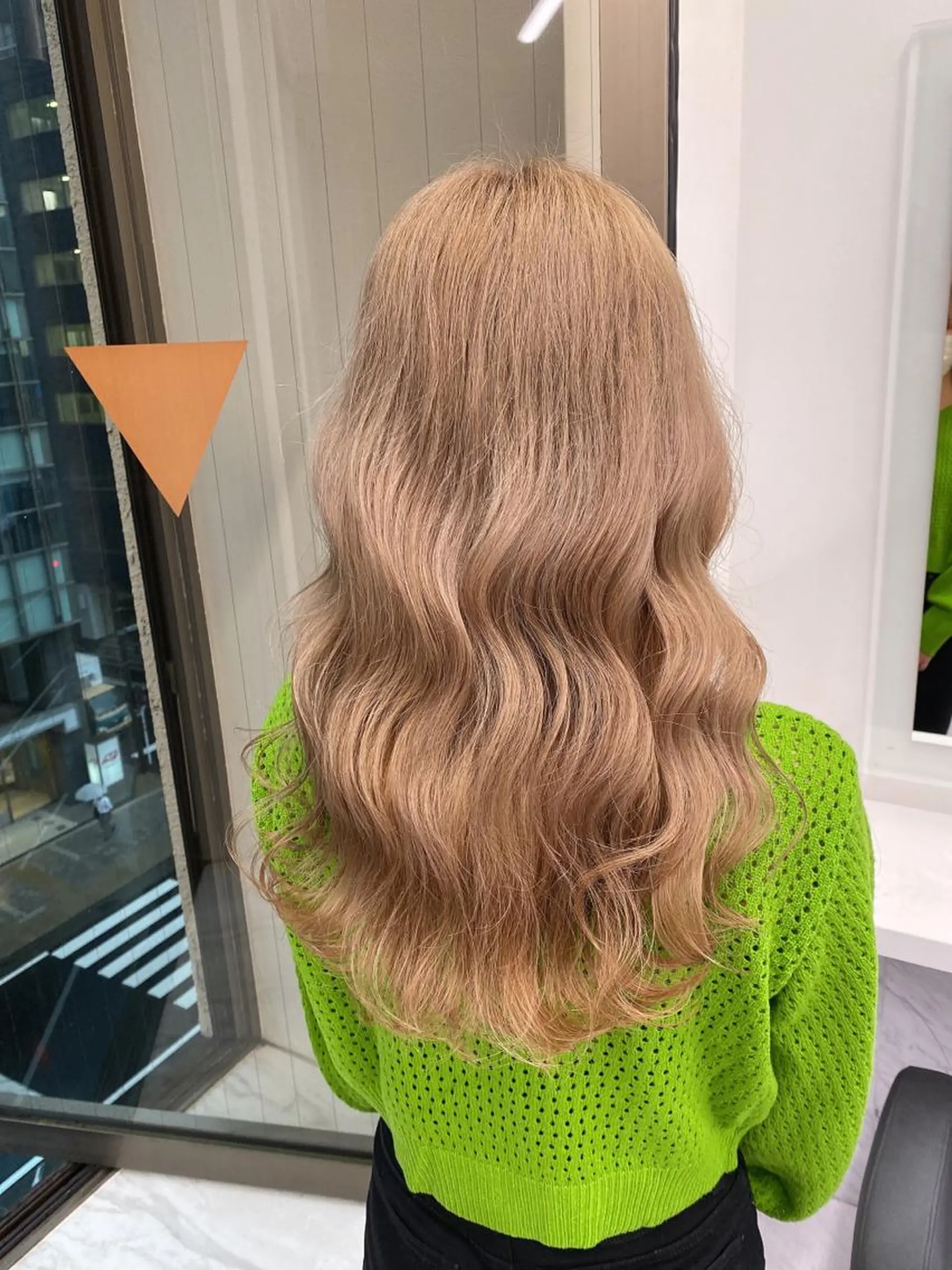 セミロング カラー レイヤー/韓国❣️ 髪質改善/亘紘輝のヘアスタイル