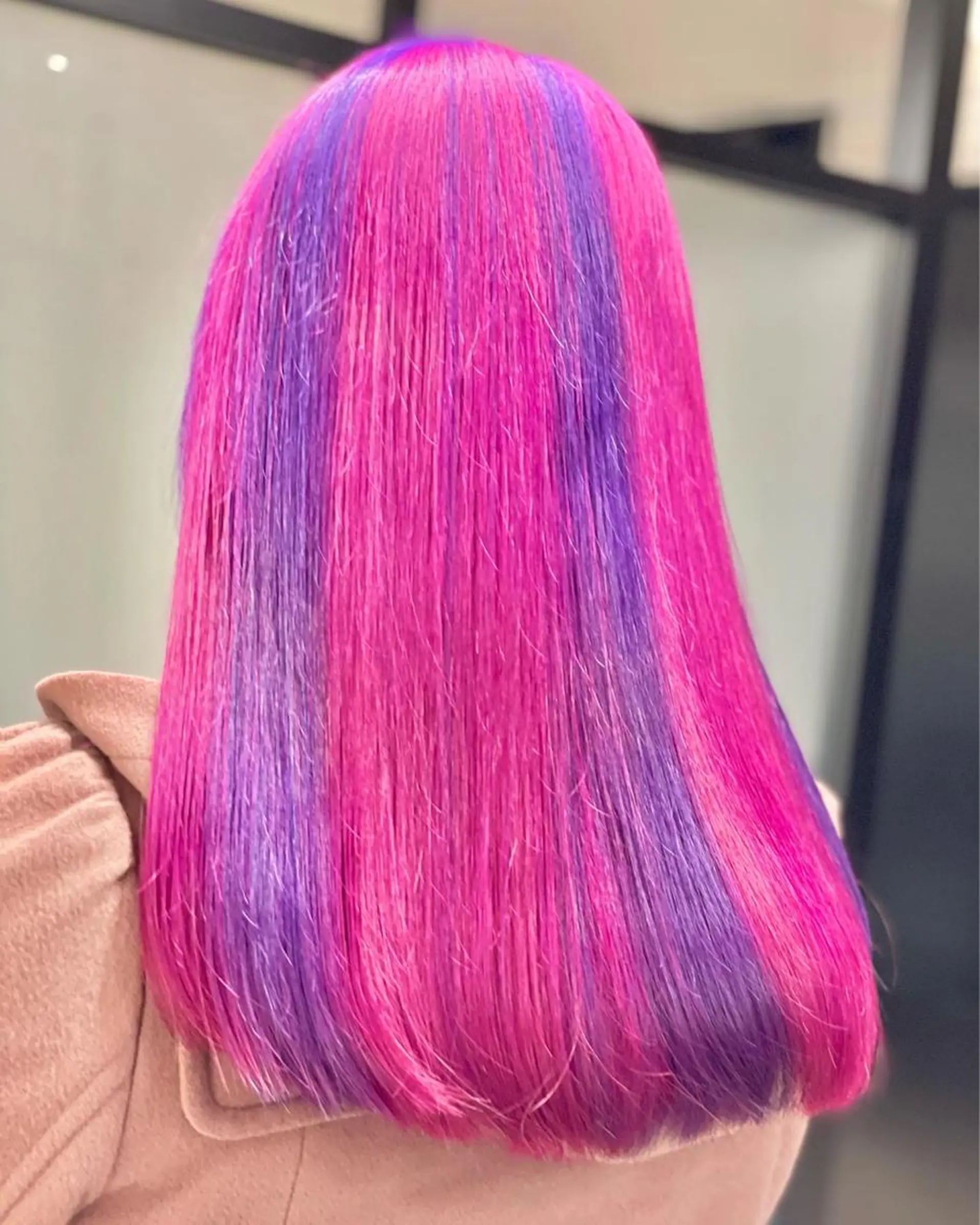 セミロング カラー ヘアアレンジ ブリーチ ケアブリーチ デザインカラー ダブルカラー 髪質改善 ヘアカラー トリートメント 髪質改善×ハイトーン 中田啄也のヘアスタイル